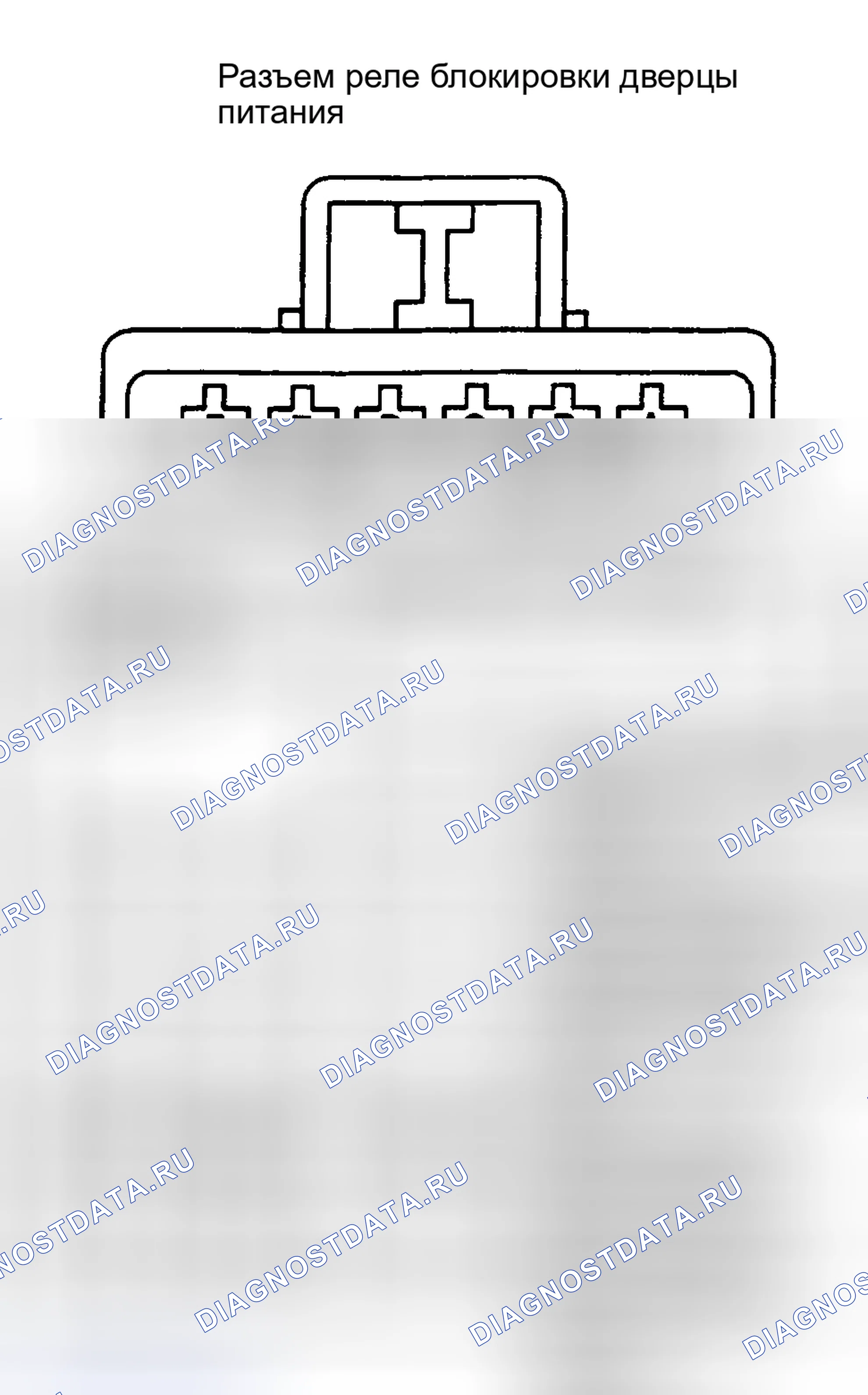 Рис. 216: СИЛОВОЕ РЕЛЕ БЛОКИРОВКИ ДВЕРЕЙ. Chevrolet Chevy Express G1500 