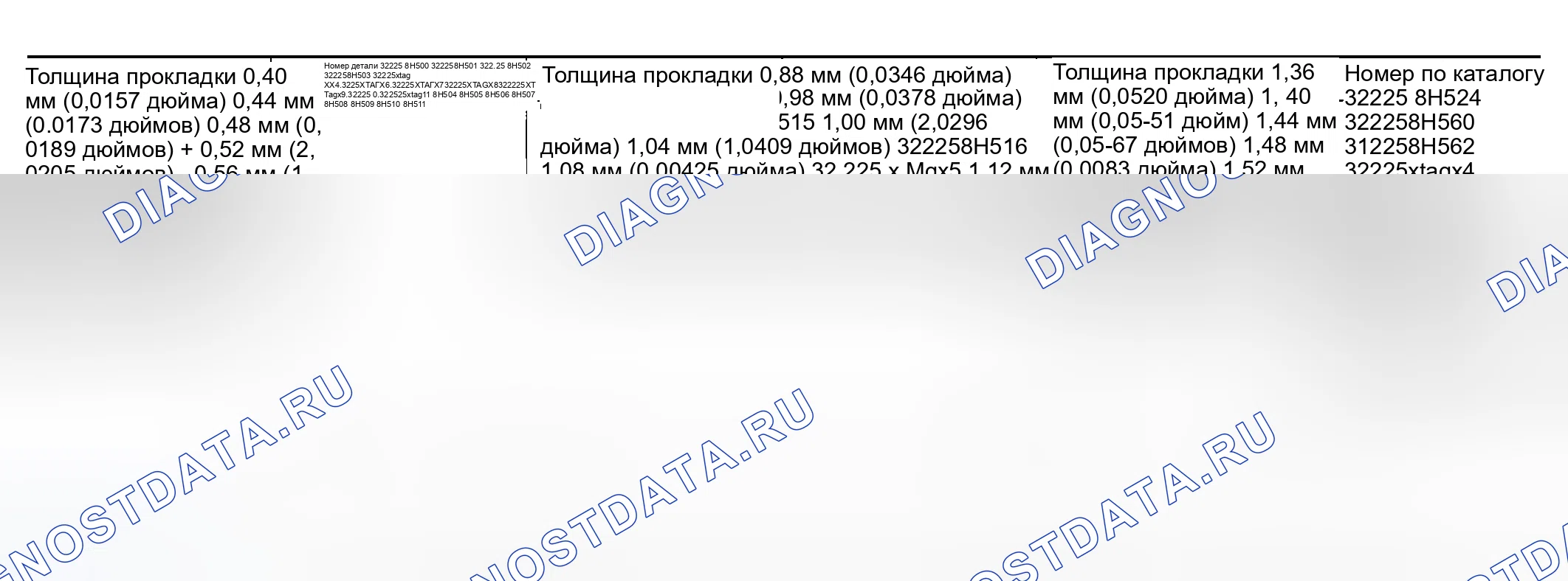Рис. 253: Регулировочная прокладка. Nissan Sentra B15