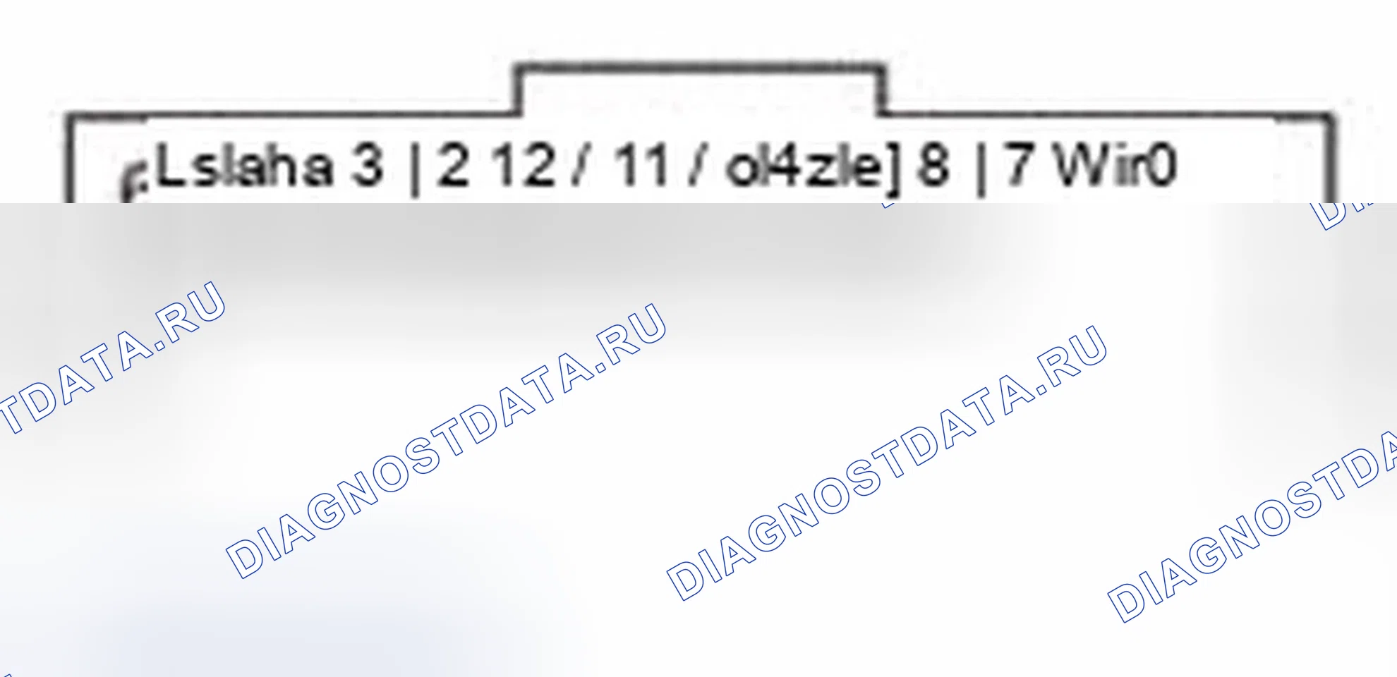 Рис. 853: РАЗЪЕМ АУДИОБЛОКА A (17P). Honda Civic IX