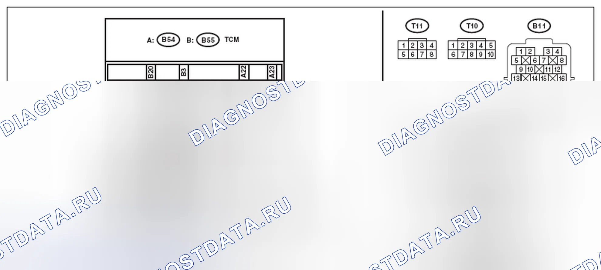 Рис. 778: электросхема. Subaru Legacy BM/BR рестайлинг