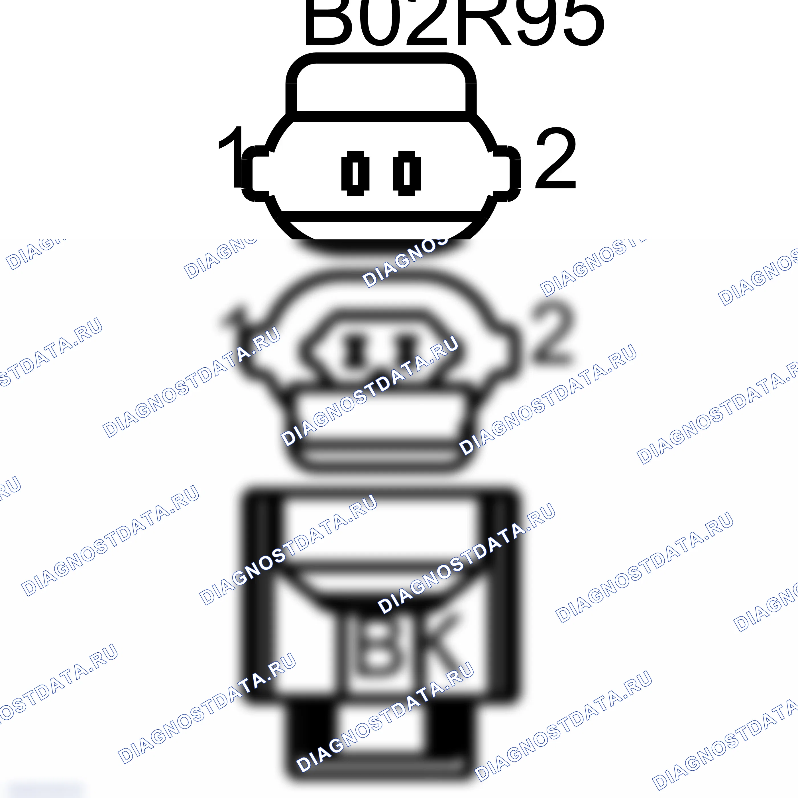 Распиновка разъёма 3D0 941 165 A — внешний вид и расположение контактов. Porsche Cayenne II