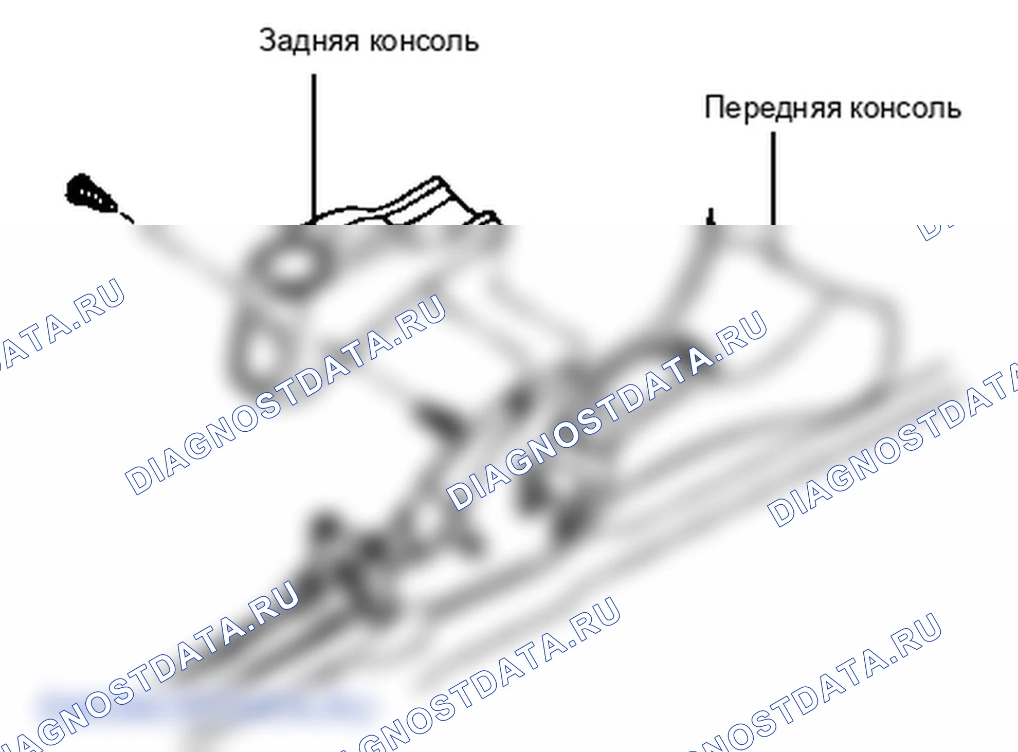 Детали центральной консоли. Hyundai Accent LC