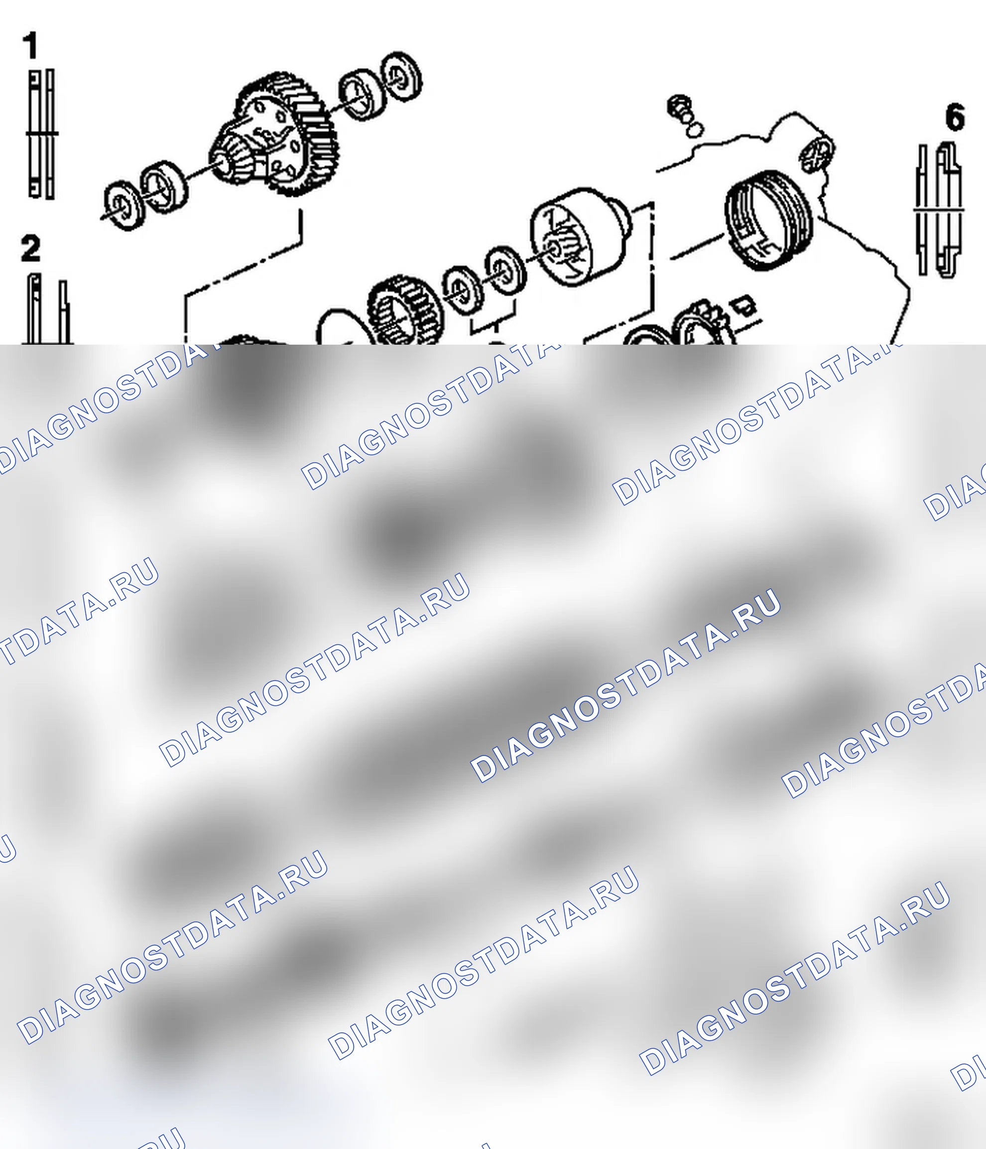 Установка упорного подшипника - обзор (AF 22). Opel Zafira A рестайлинг