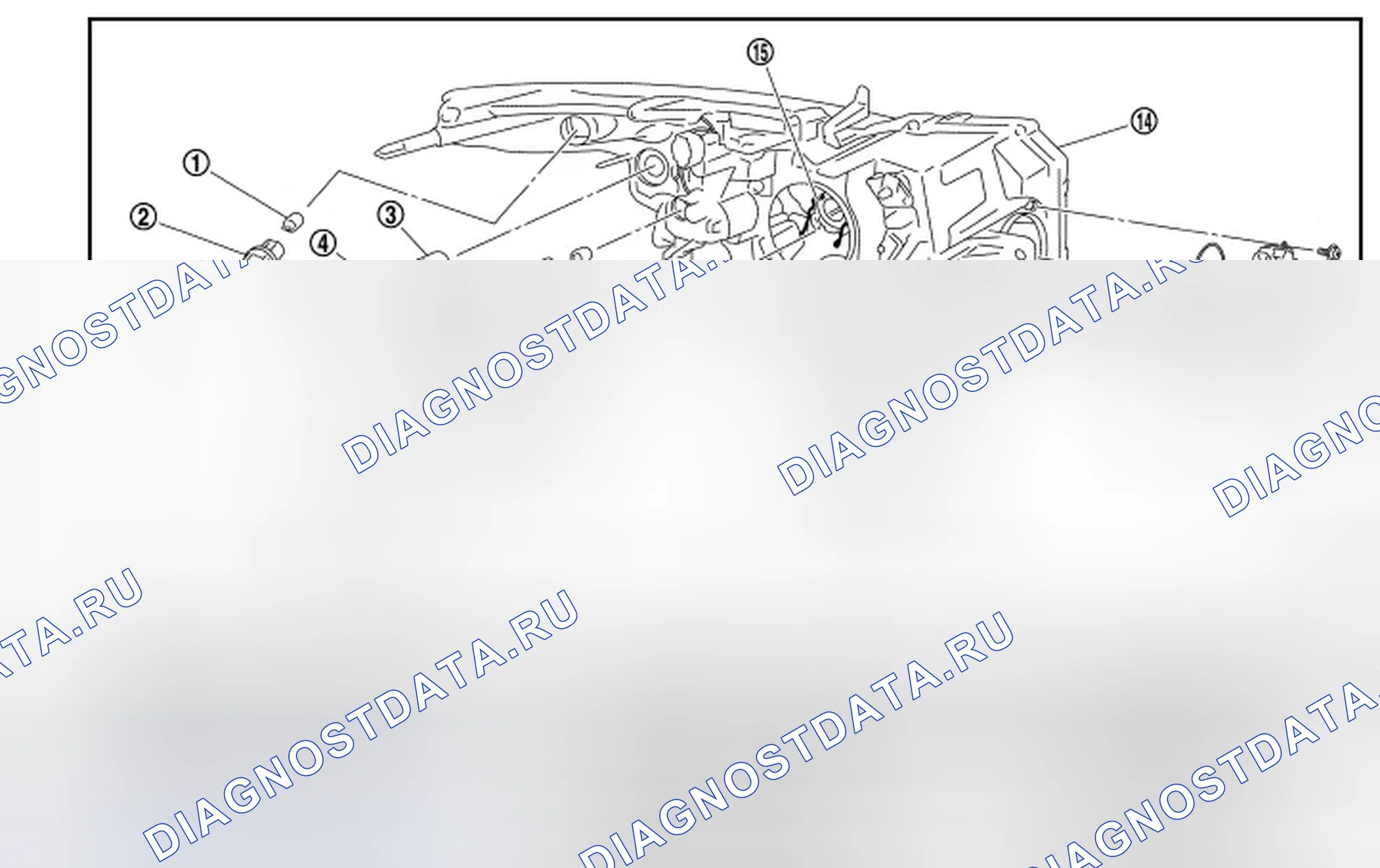 Рис. 31: РАЗБОРКА. Infiniti FX50 II рестайлинг