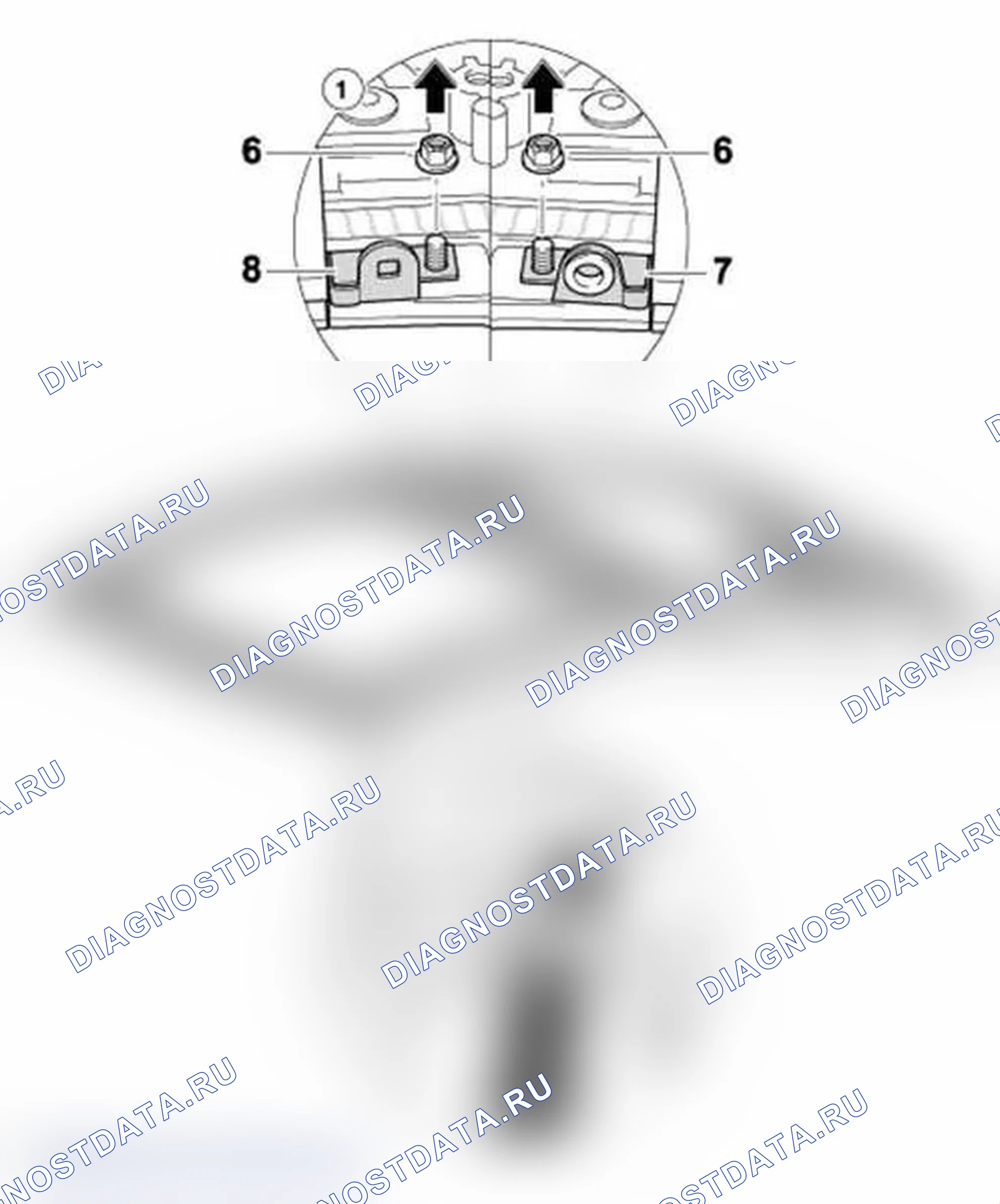 Рис. 74: Снятие опорной дуги. Porsche 911 GT2 996