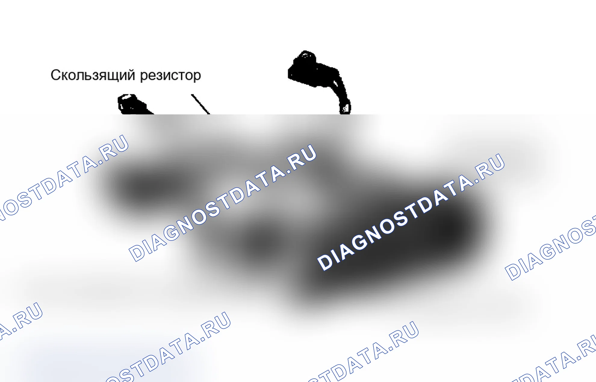 Рис. 1: SATC Comfort управление сборка сборка включает 6 настроек кнопочного режима, 4-ступенчатый переключатель воздуходувки, рычаг управления комфортом и скользящий резистор.. Chrysler Fifth Avenue I
