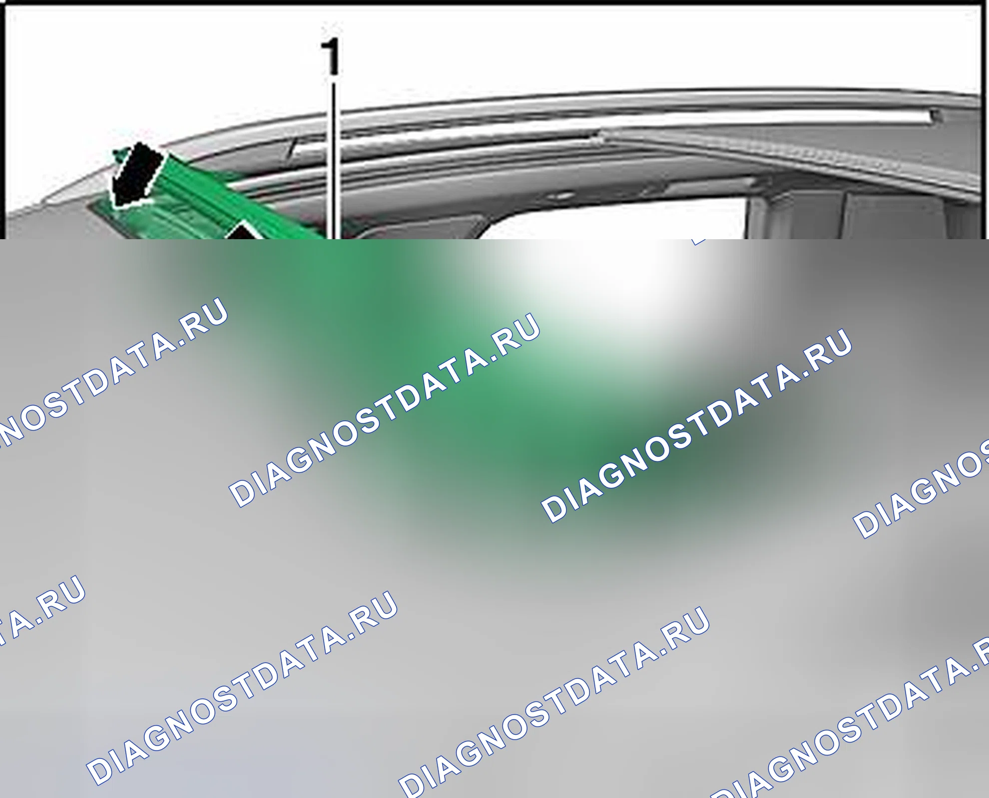 Рис. 92: ДЕФЛЕКТОР ВЕТРА, ОЧИСТКА. Volkswagen Touareg II