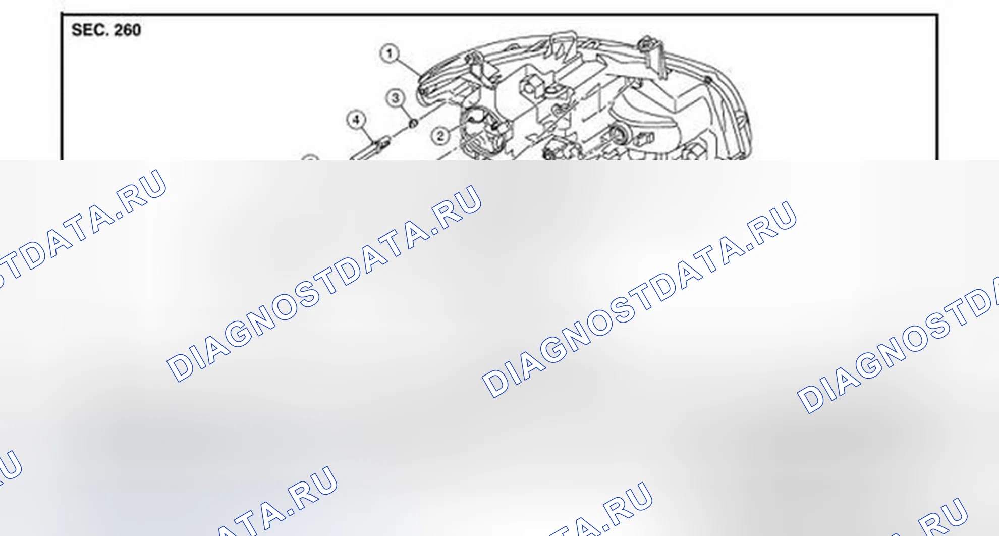 Рис. 22: Разнесенный вид. Infiniti QX60 I