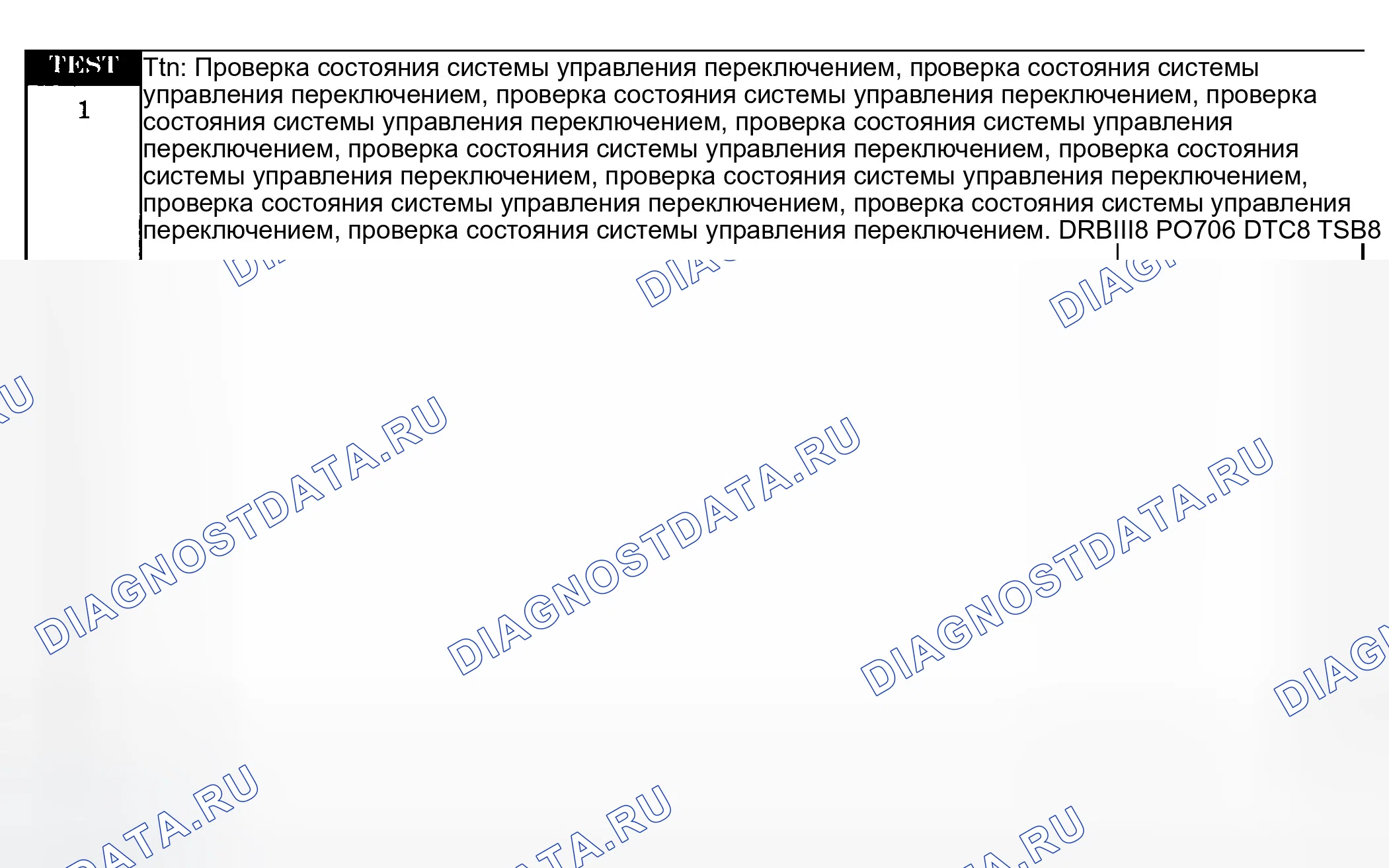 Рис. 696: Диагностические процедуры. Dodge Grand Caravan IV