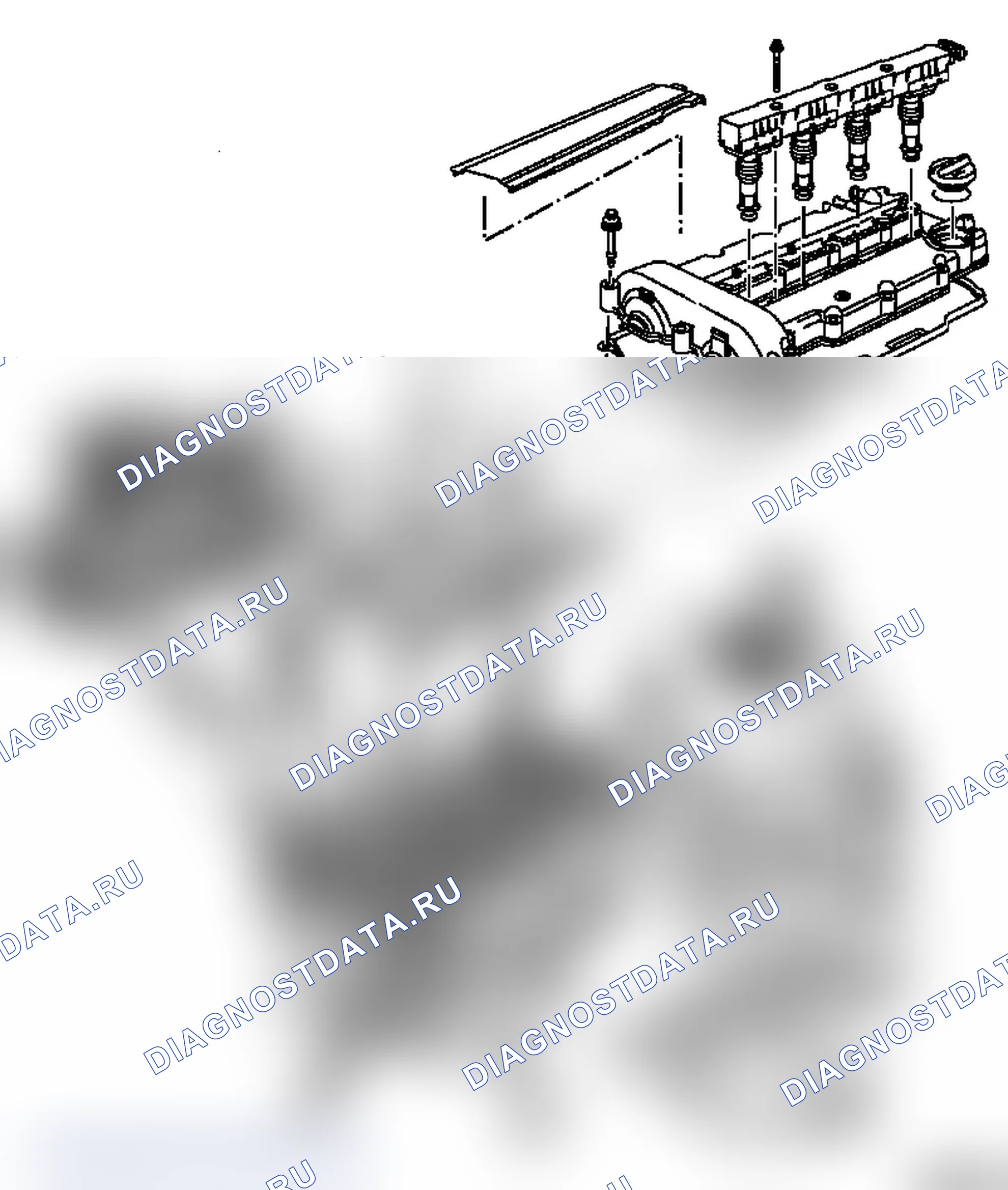 Бензиновый двигатель X 12 XE DOHC. Opel Corsa B