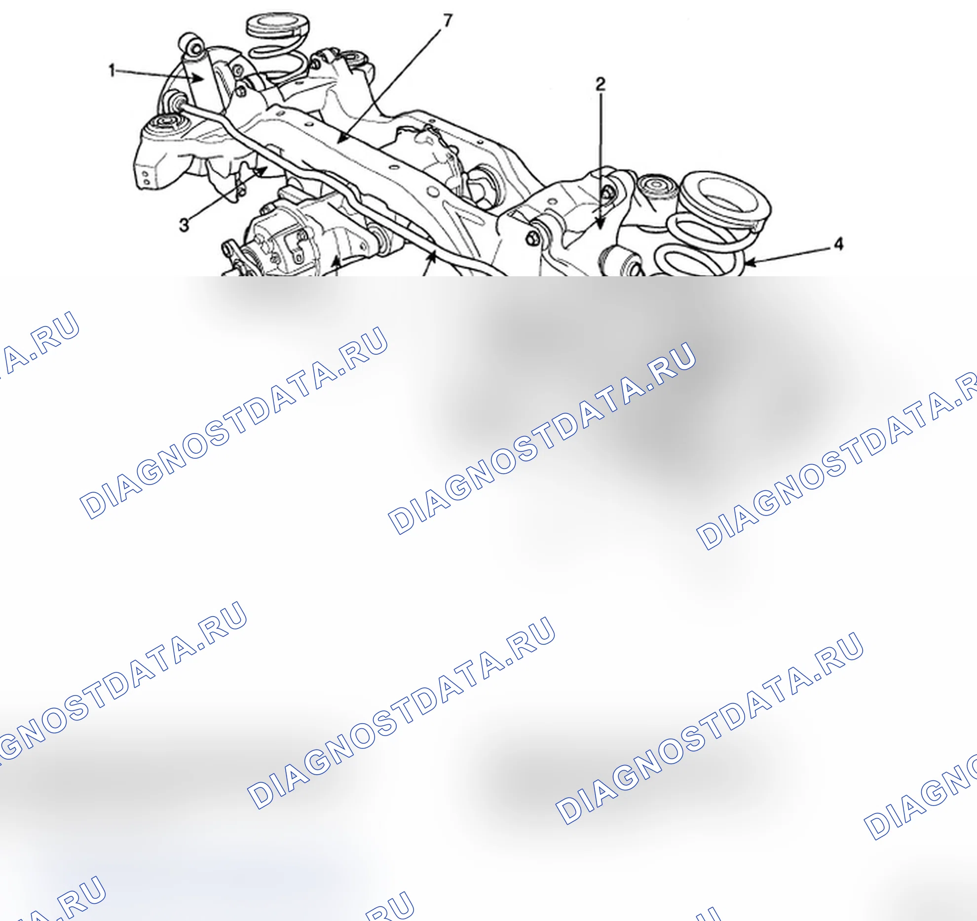 Рис. 21: РАСПОЛОЖЕНИЕ КОМПОНЕНТОВ. Hyundai Santa Fe II