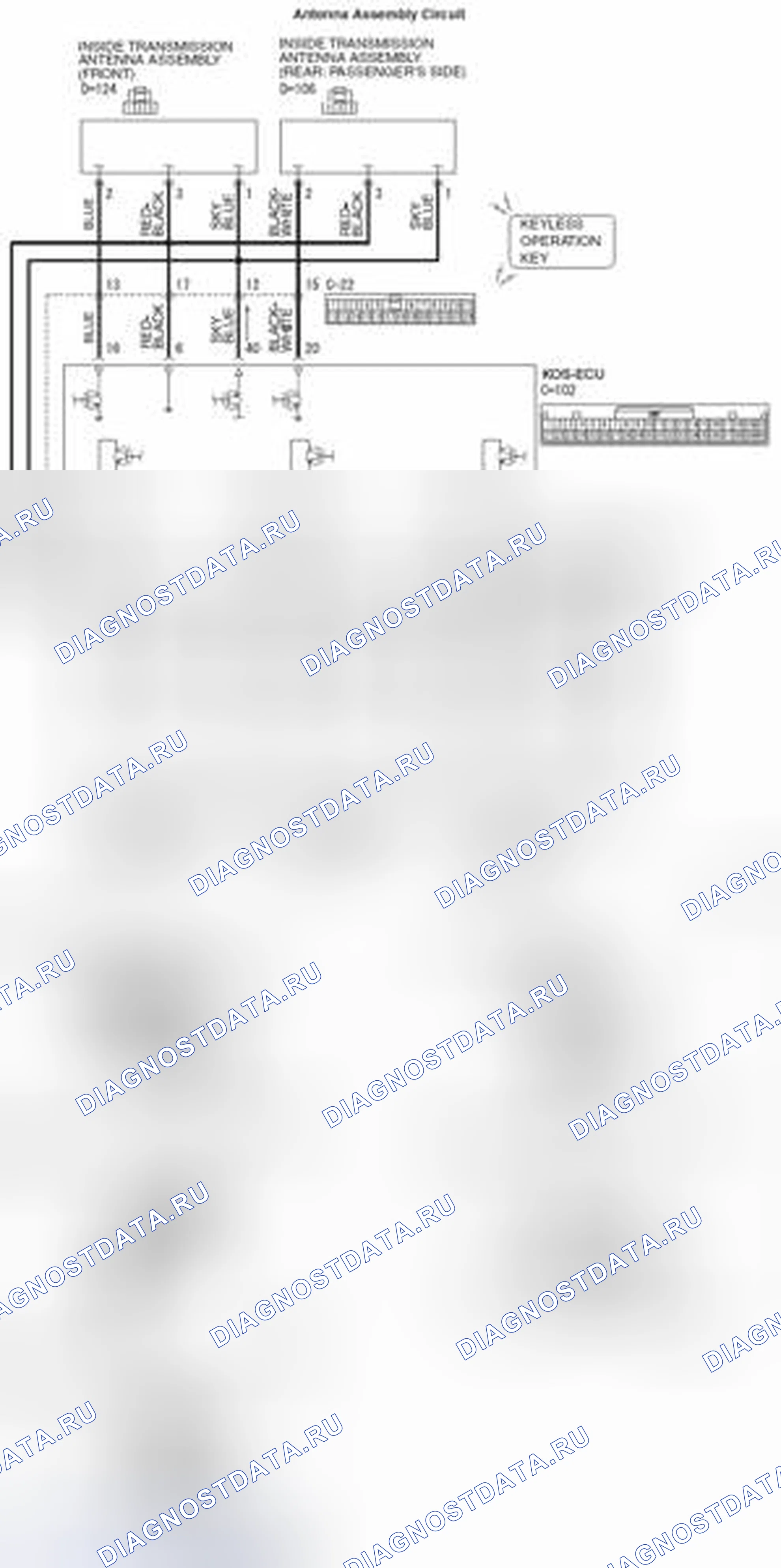Рис. 17: расшифровка кода ошибки B2412: Напряжение питания антенны. Honda e:NP1 I