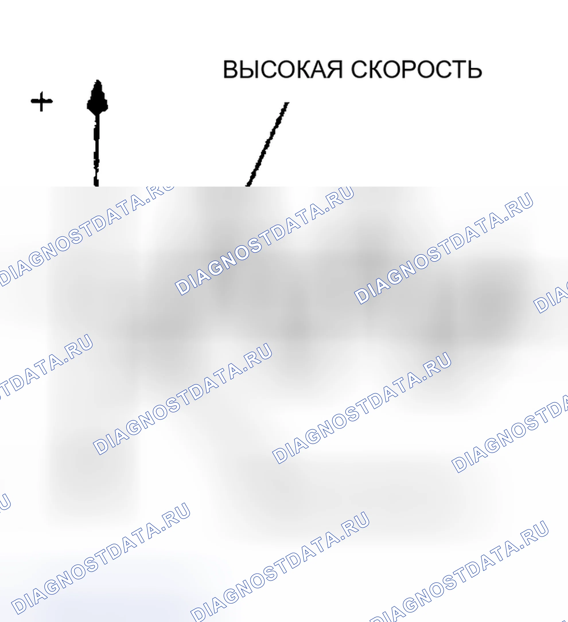 Рис. 60: Проверка структуры напряжения. Mazda Protege BJ