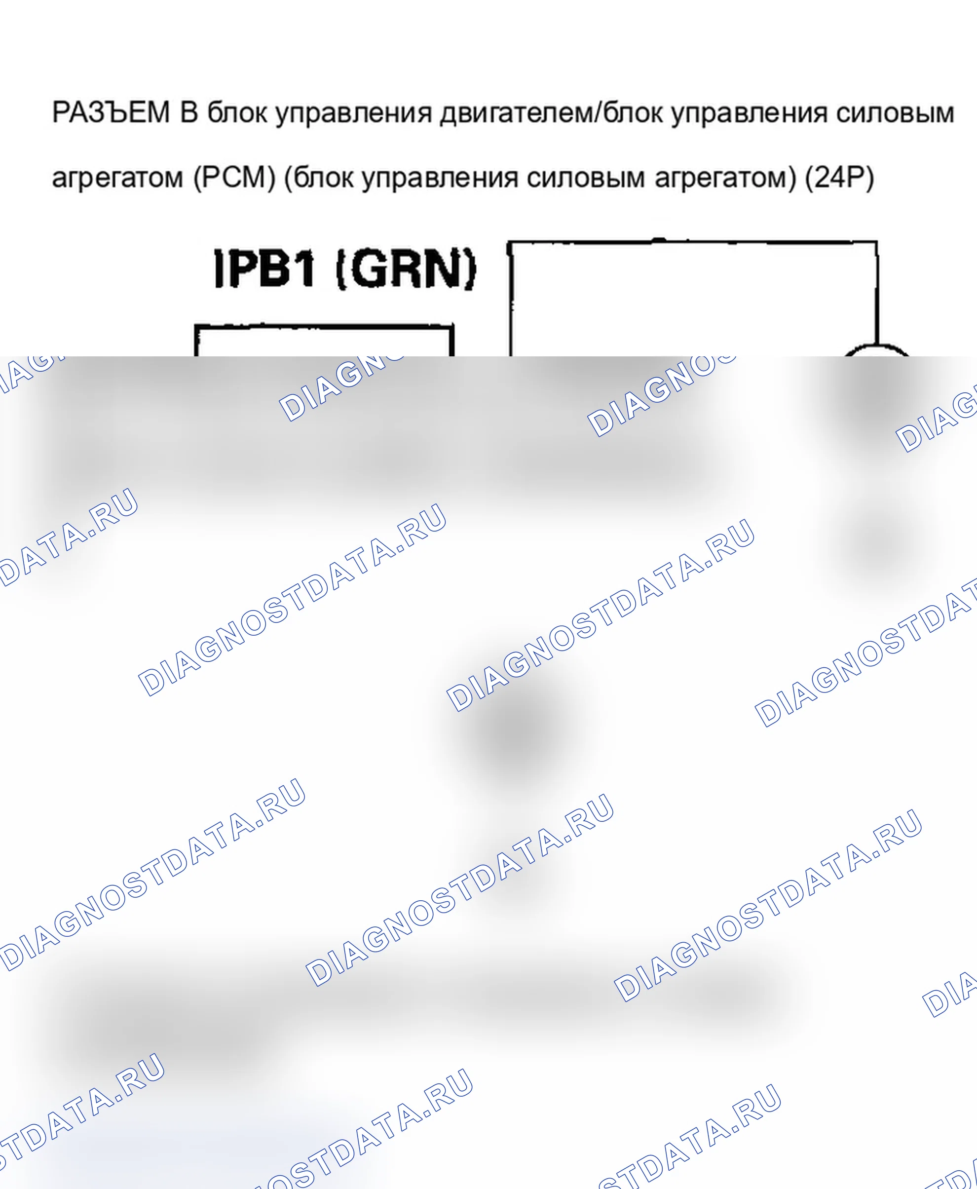 Рис. 207: P2238 расшифровка кода ошибки, P2241: Задний датчик A/F (блок 1, датчик 1) Цепь IP низкого напряжения (модели 2004-2005 гг.); Фрон. Acura TL III