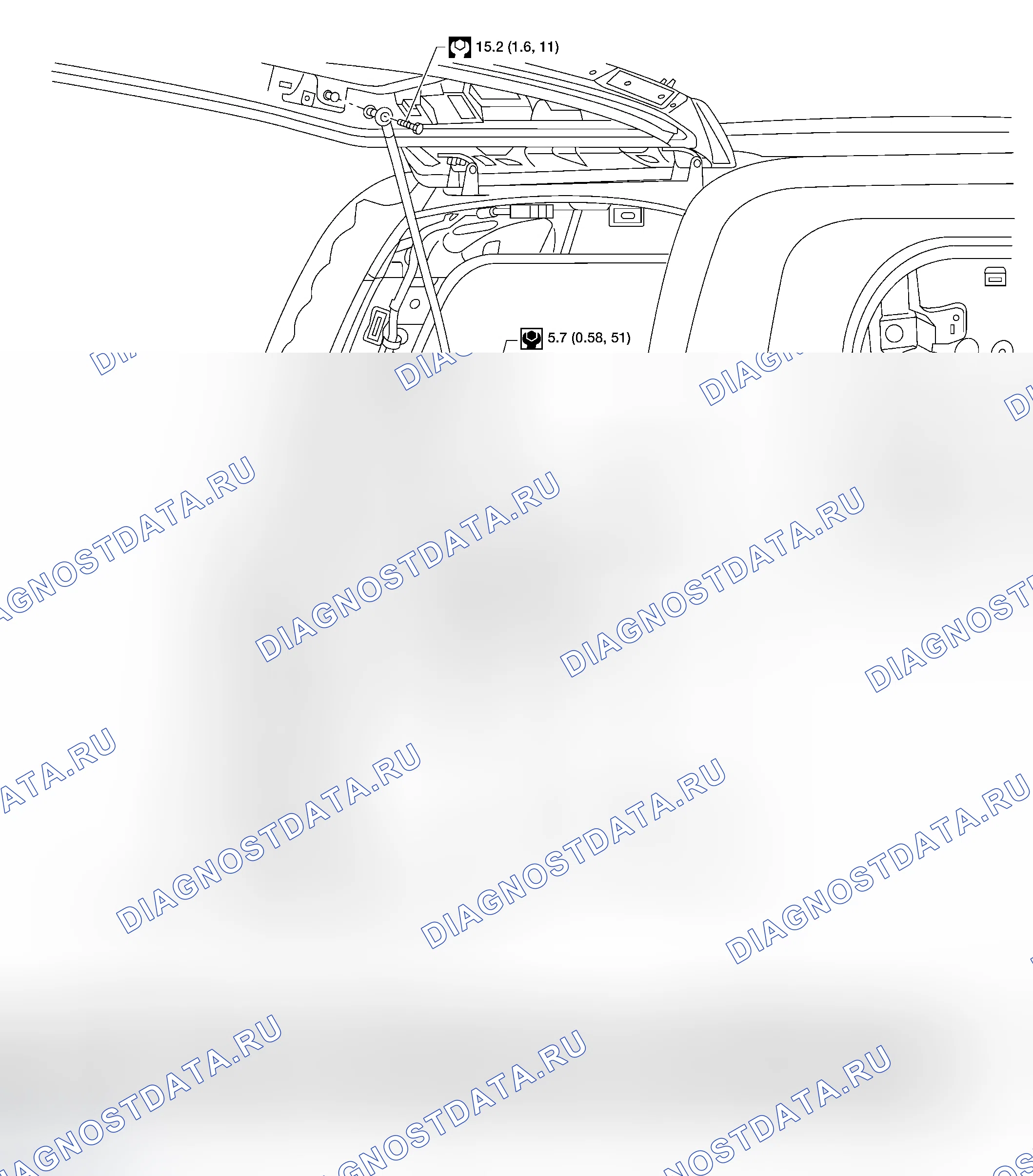 Рис. 172: ДЕМОНТАЖ. Honda N-WGN I