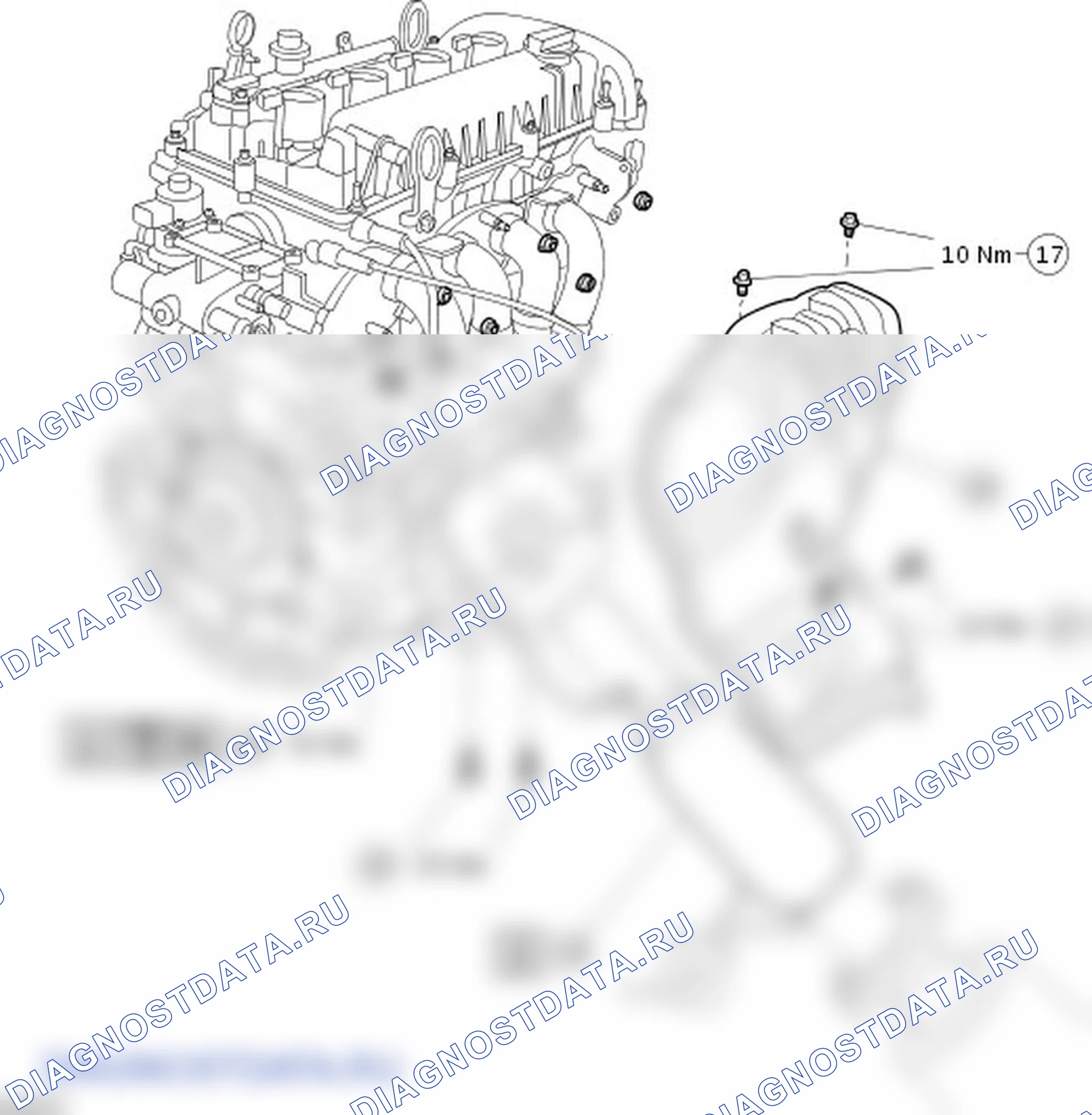 Как установить двигатель. Ford C-MAX I рестайлинг
