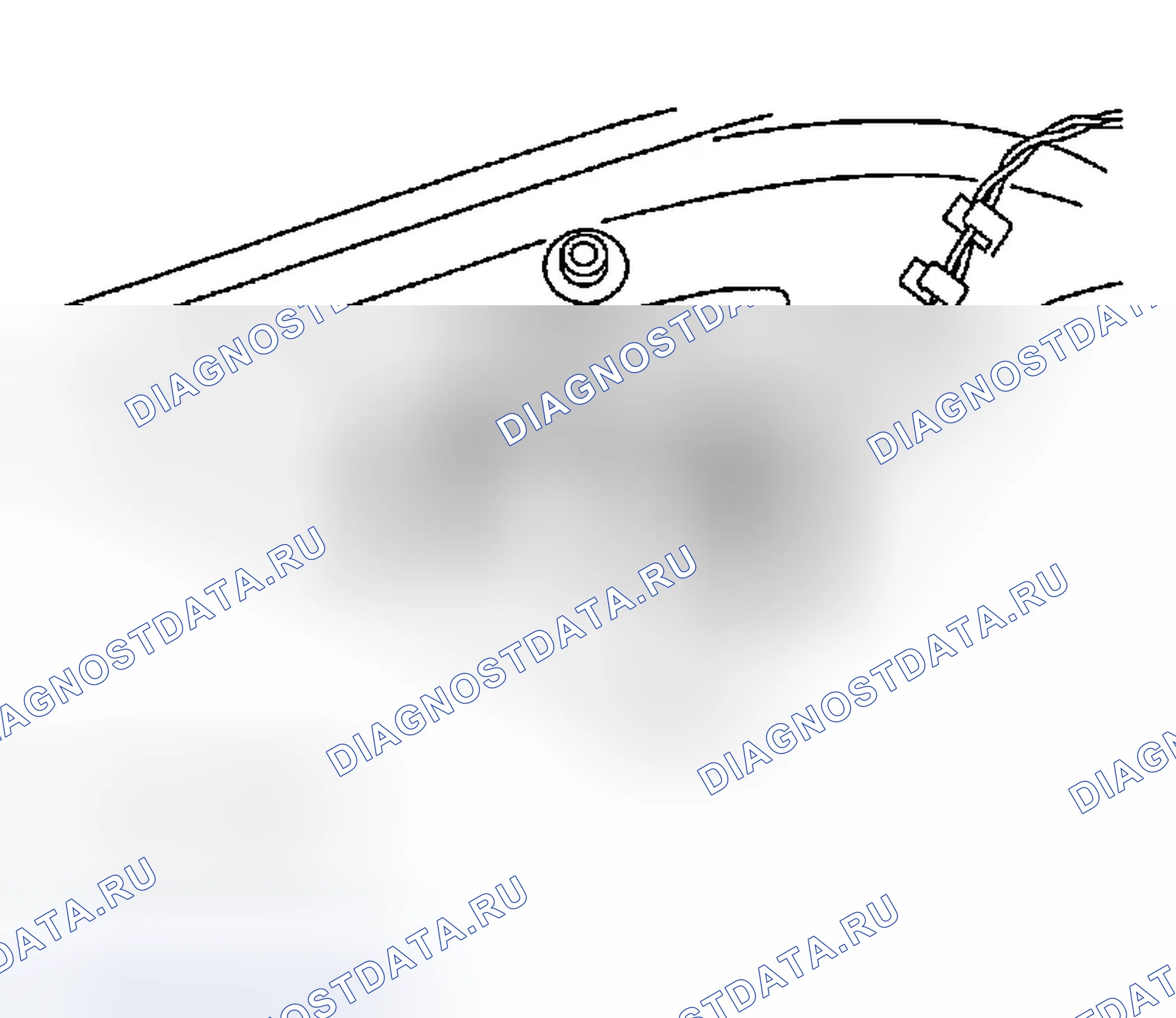 Рис. 55: Снятие и установка твитера за дверным зеркалом. Infiniti G35 III