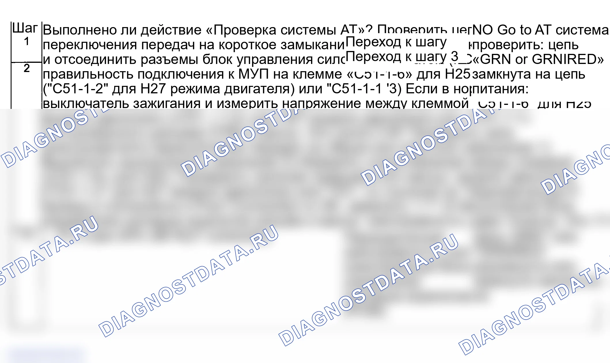 Рис. 260: Устранение неполадок расшифровка кода ошибки. Suzuki Grand Vitara I рестайлинг