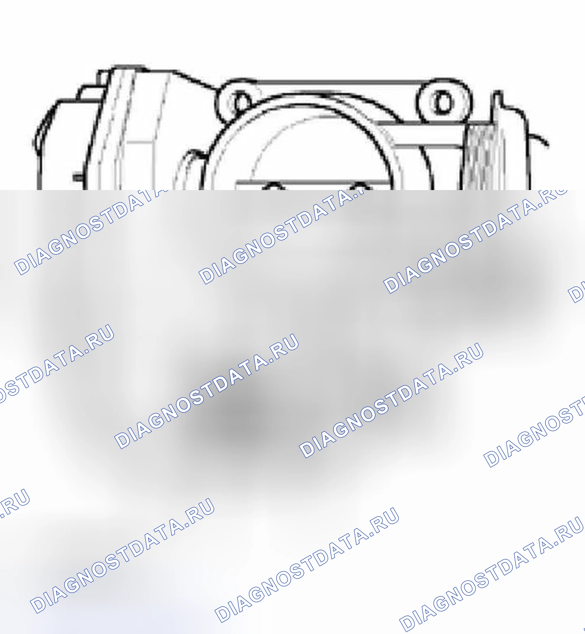 Рис. 332: Проверка сопротивления. Volkswagen Golf Mk4