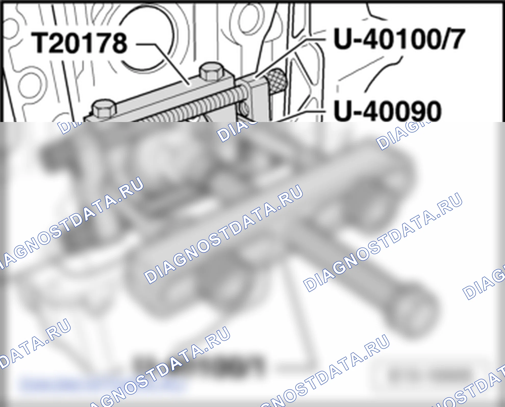 Детали и узлы коленчатого вала. SEAT Altea I