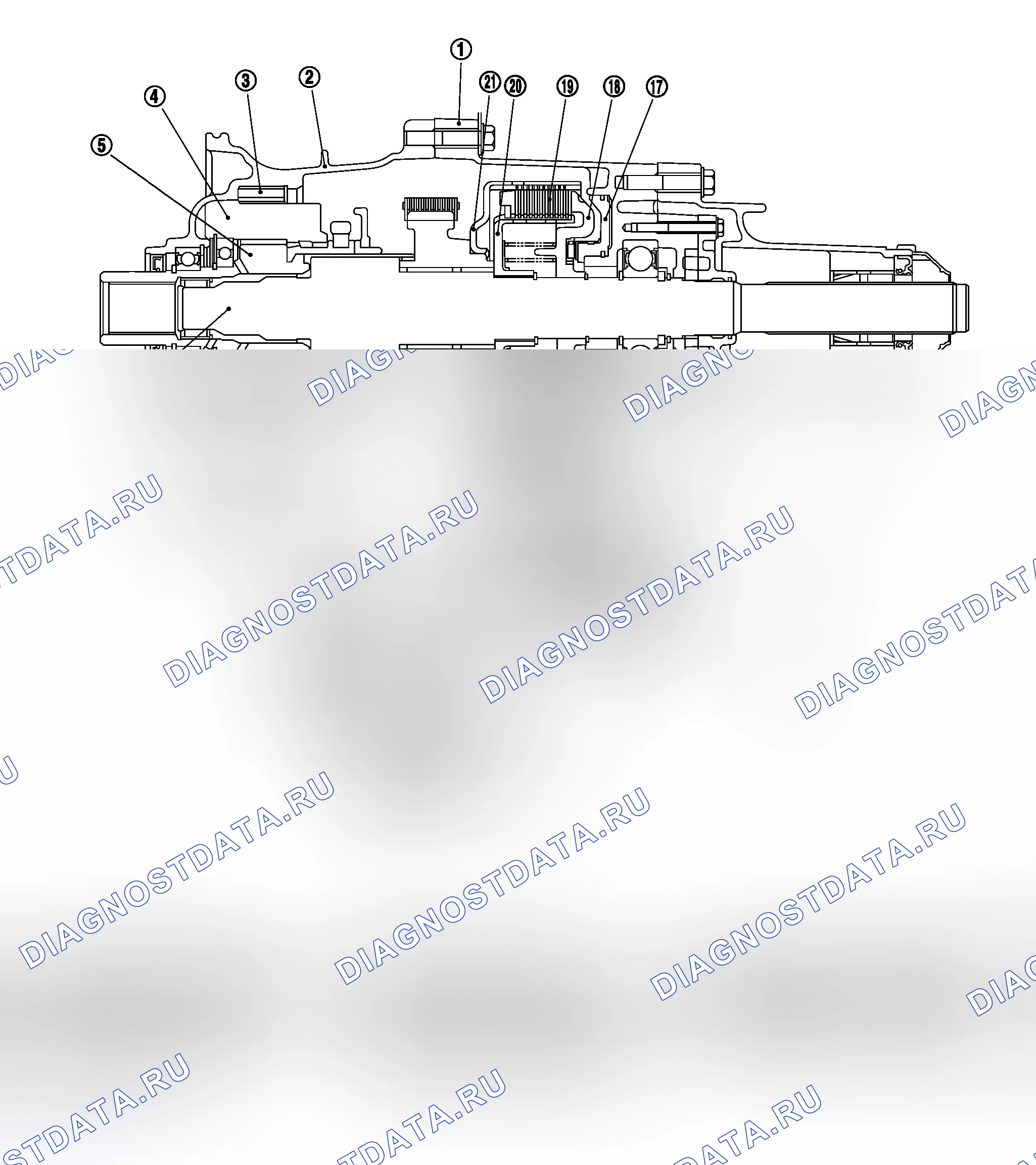 Рис. 25: Поперечное сечение. Honda N-WGN I