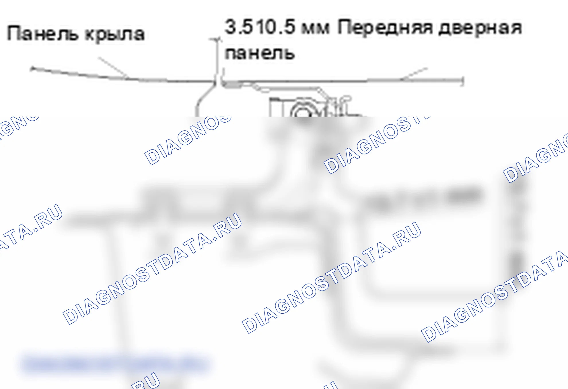 Боковое тело. Hyundai Genesis BH