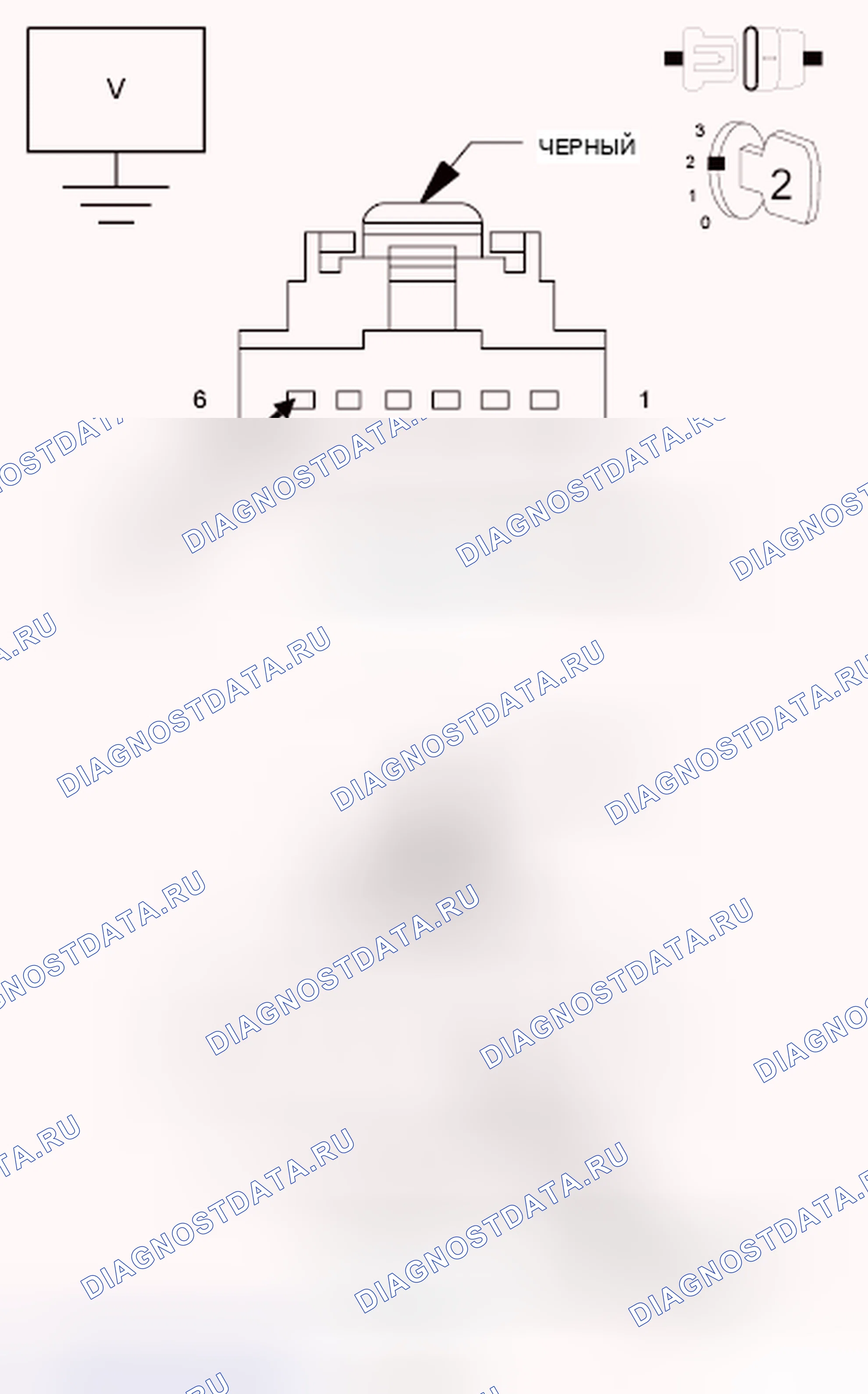 Рис. 27: ДИАГНОСТИЧЕСКИЙ ТЕСТ. Chrysler Town & Country V рестайлинг