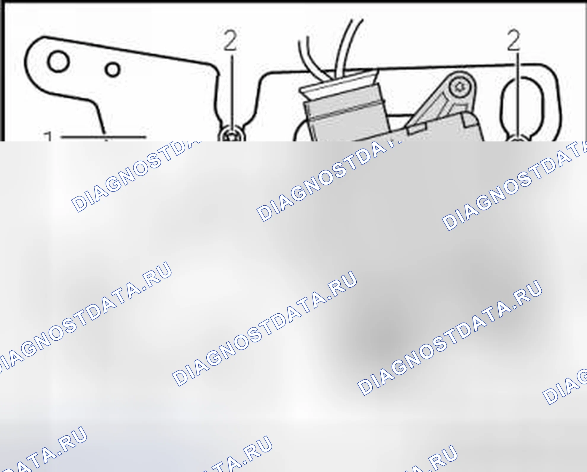 Рис. 95: ПРАВАЯ ТЕМПЕРАТУРНАЯ ДВЕРЬ -V159. Volkswagen Touareg I