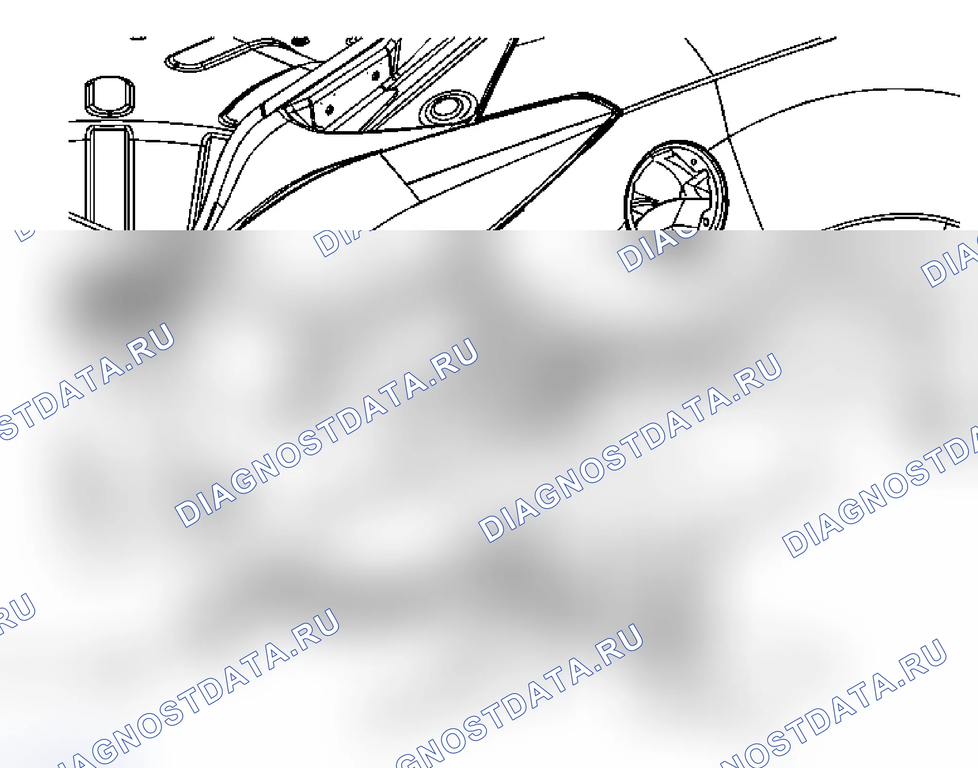 Рис. 4: Замена внешней опоры задней бампера Fascia (купе/кабриолет). Pontiac G6 I final