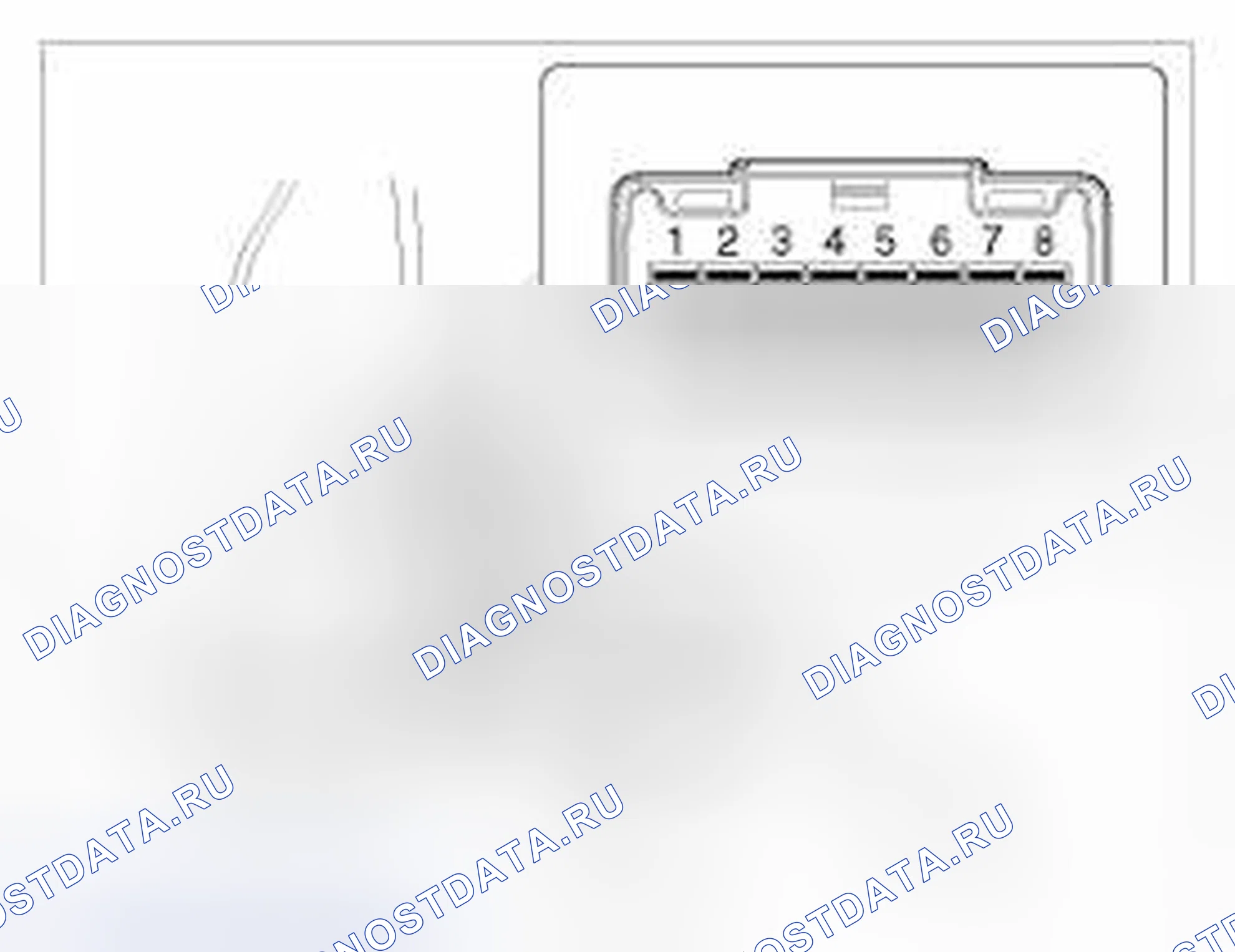 Рис. 11: Проверка главного переключателя окна питания. BMW 6 серия F06/F13/F12