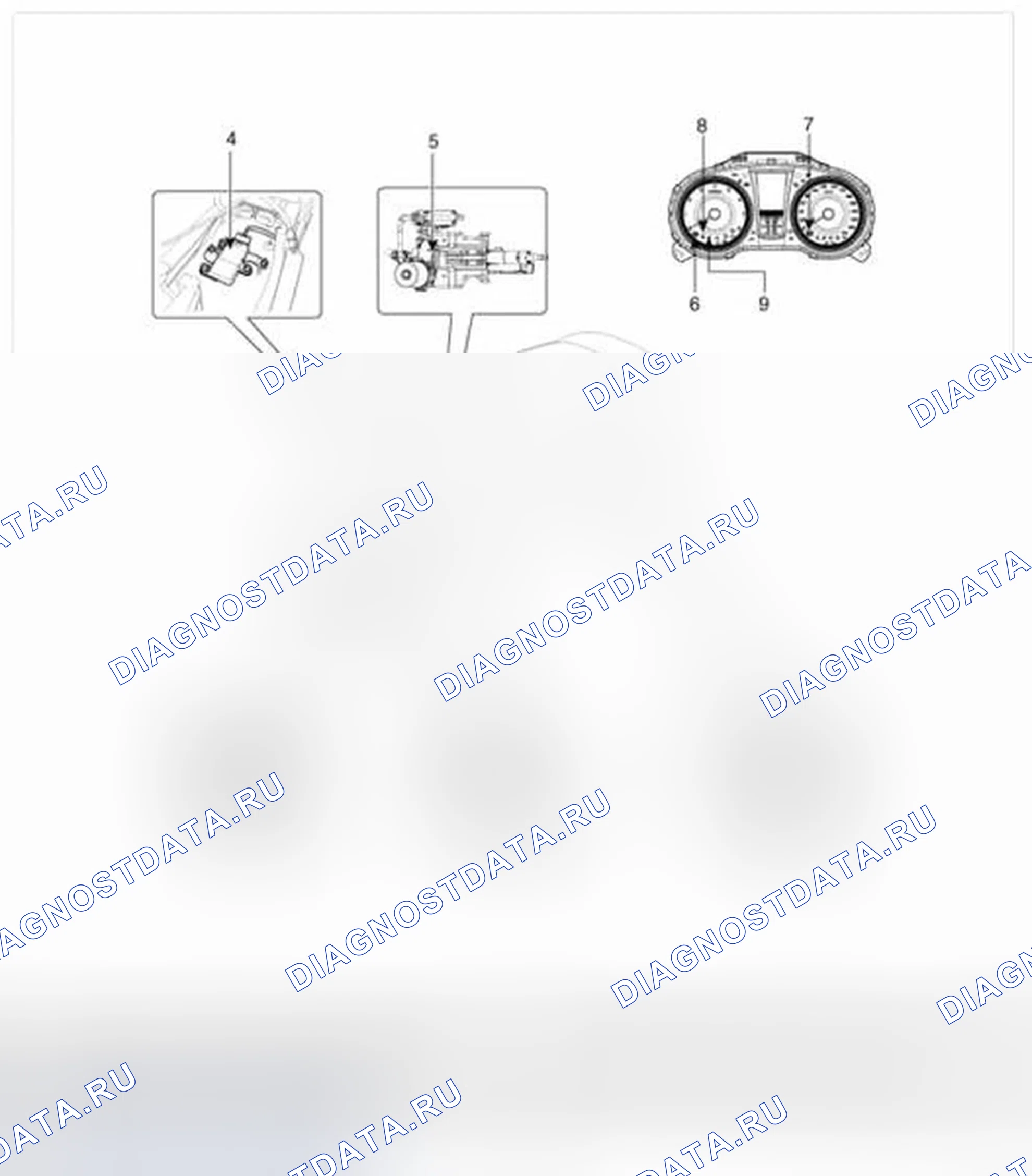 Рис. 1: Компоненты. Hyundai Azera II