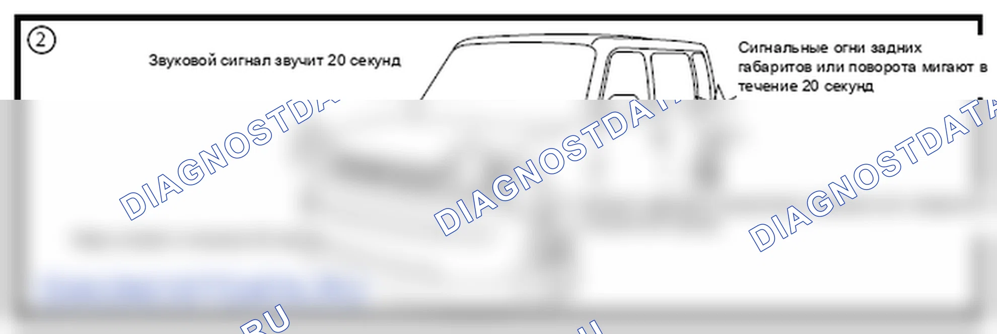 Рис. 24: ПРЕДУПРЕДИТЕЛЬНЫЙ СИГНАЛ (2). Scion tC II