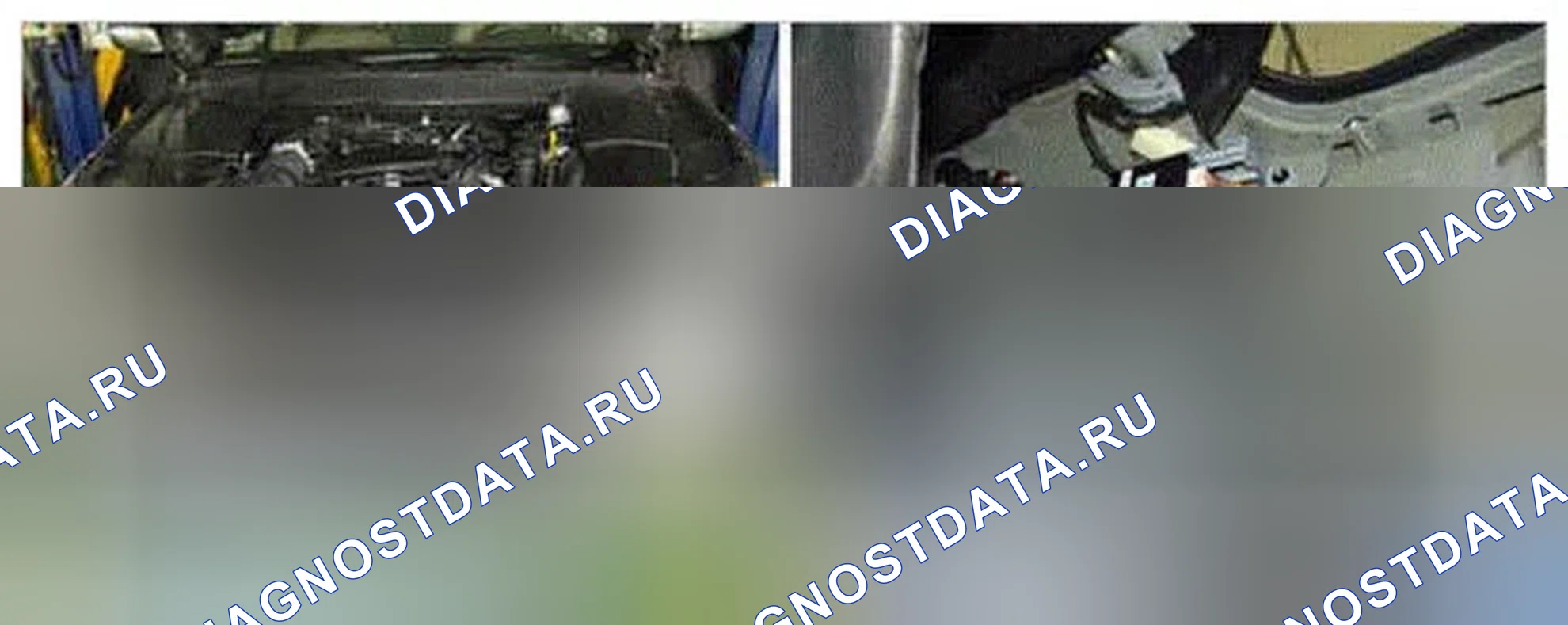 Рис. 86: Расположение компонентов. Hyundai Genesis I рестайлинг
