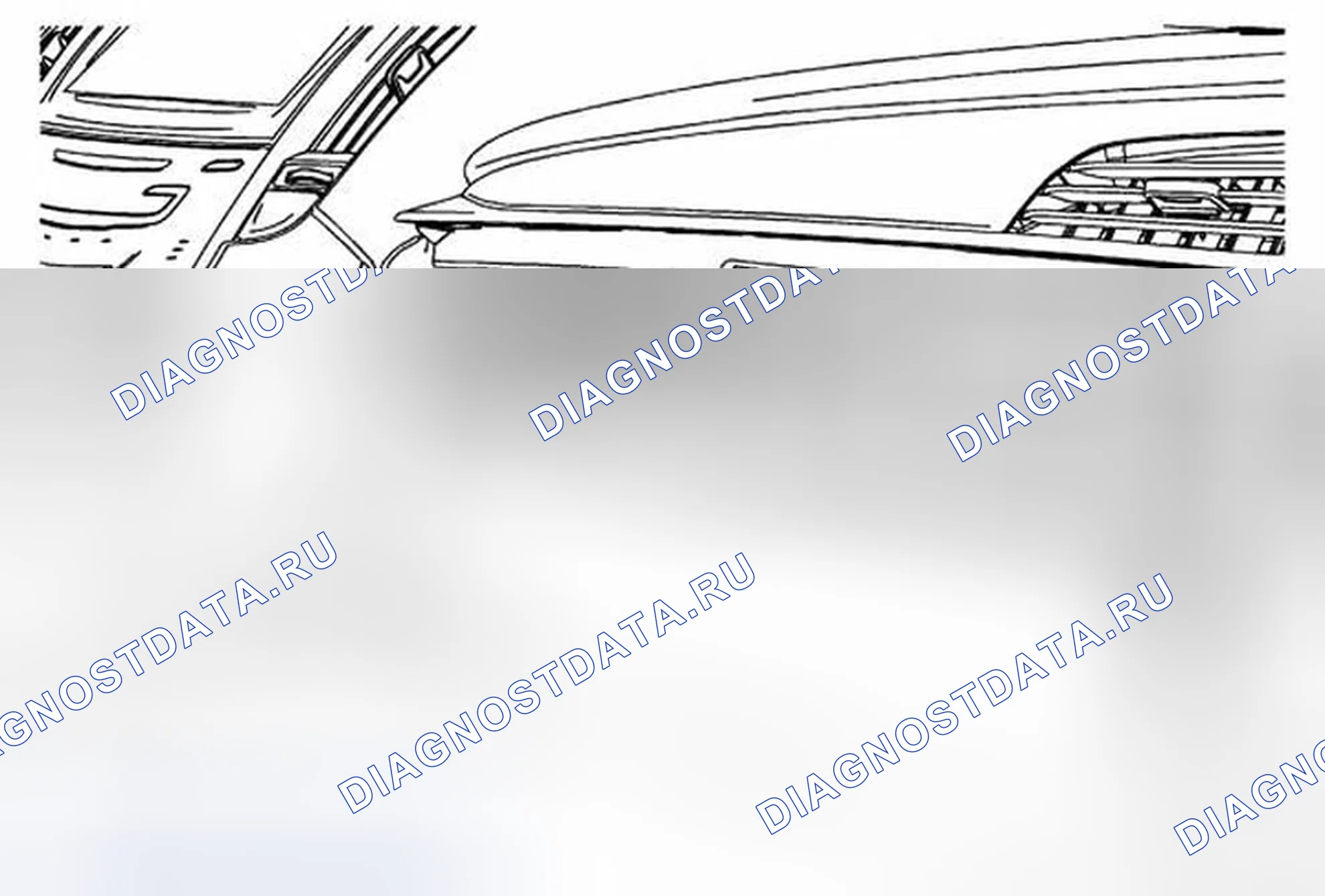 Рис. 13: Замена лампы отсека приборной панели. Cadillac ATS I