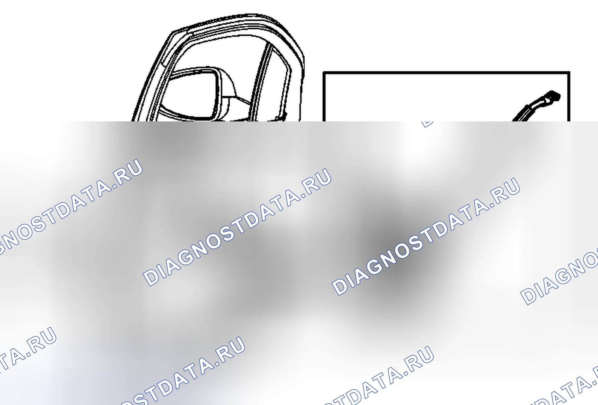 Рис. 33: Замена замка передней стороны двери. Chevrolet Volt I
