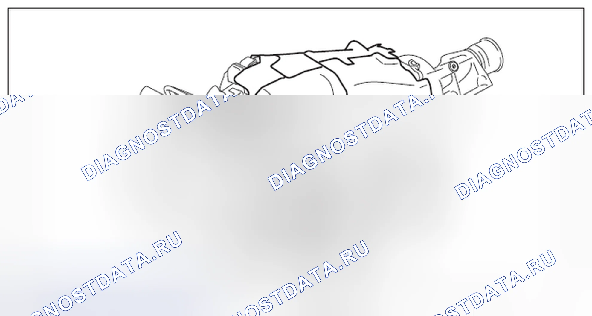Рис. 334: ЖГУТ ИНГИБИТОРА. Subaru Outback BR рестайлинг