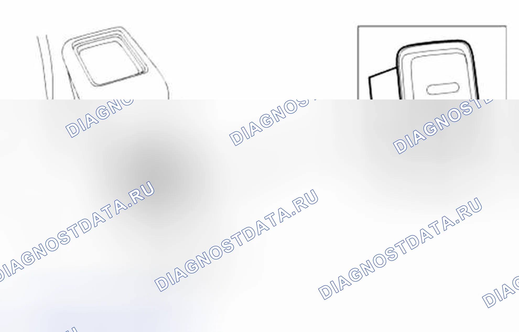 Рис. 16: ПЕРЕКЛЮЧАТЕЛЬ PDC. Land Rover Freelander L314