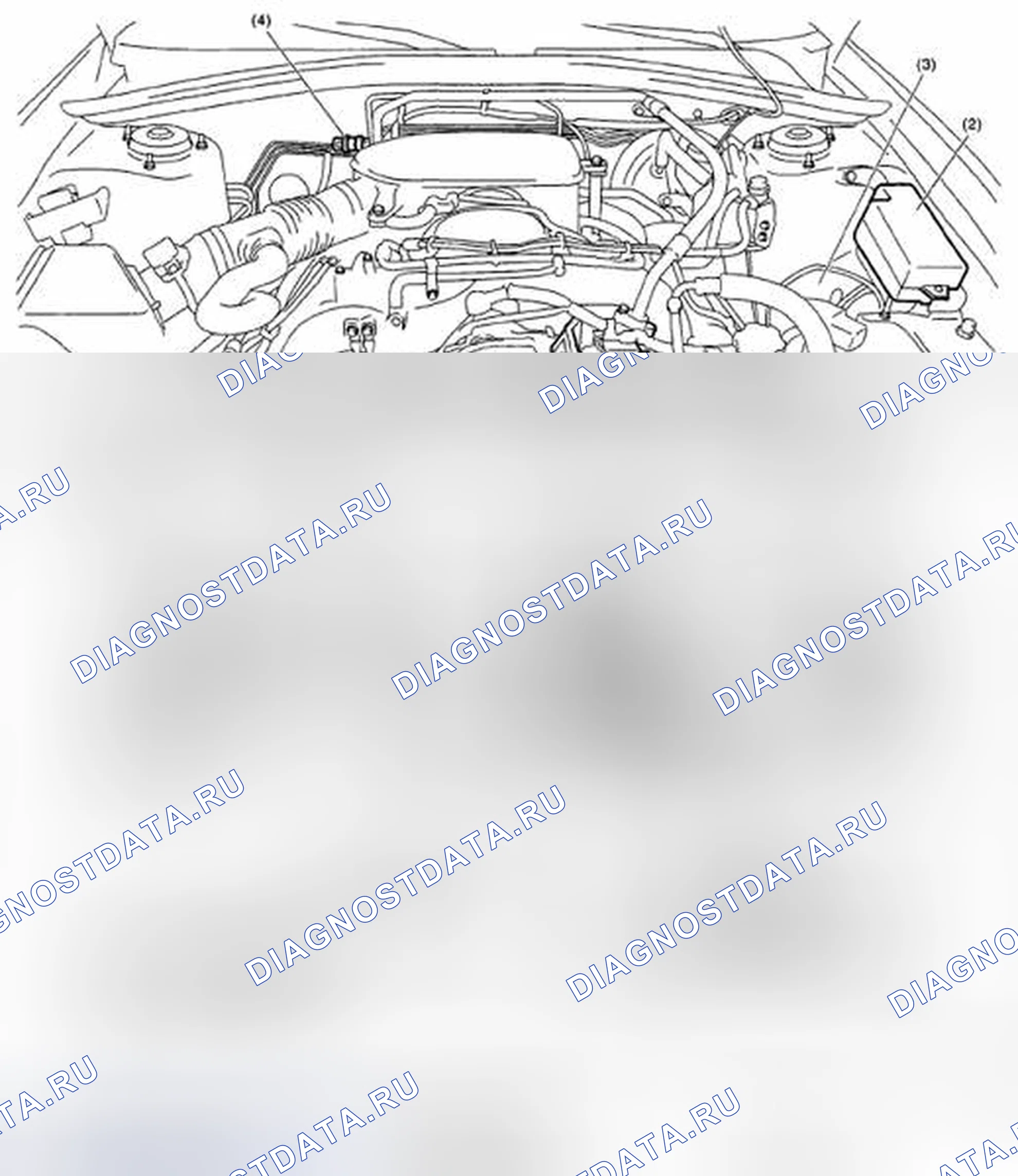 Рис. 6: МОТОРНЫЙ ОТСЕК. Honda Vezel I