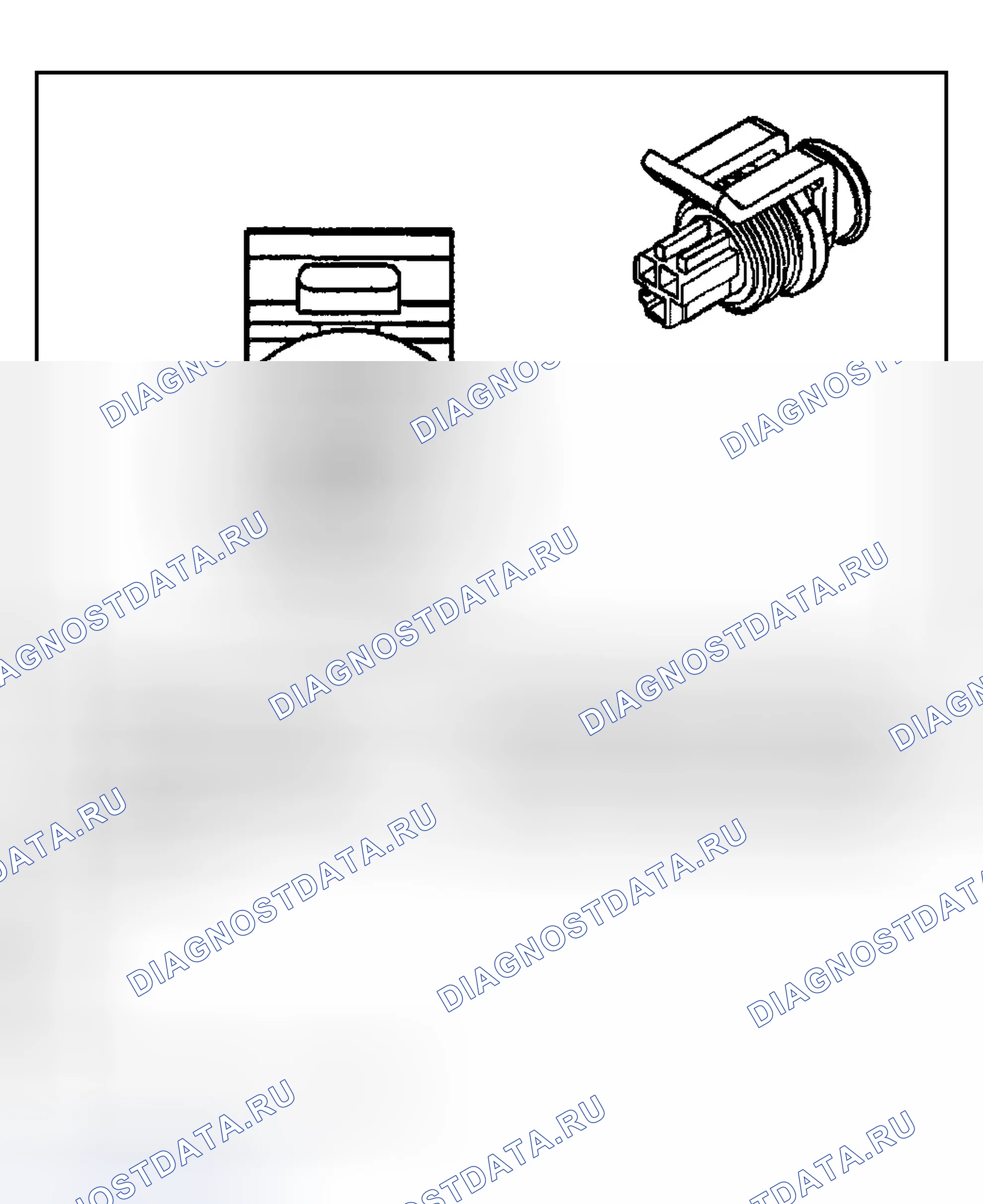 Рис. 33: Датчик давления хладагента A / C. Chevrolet TrailBlazer I
