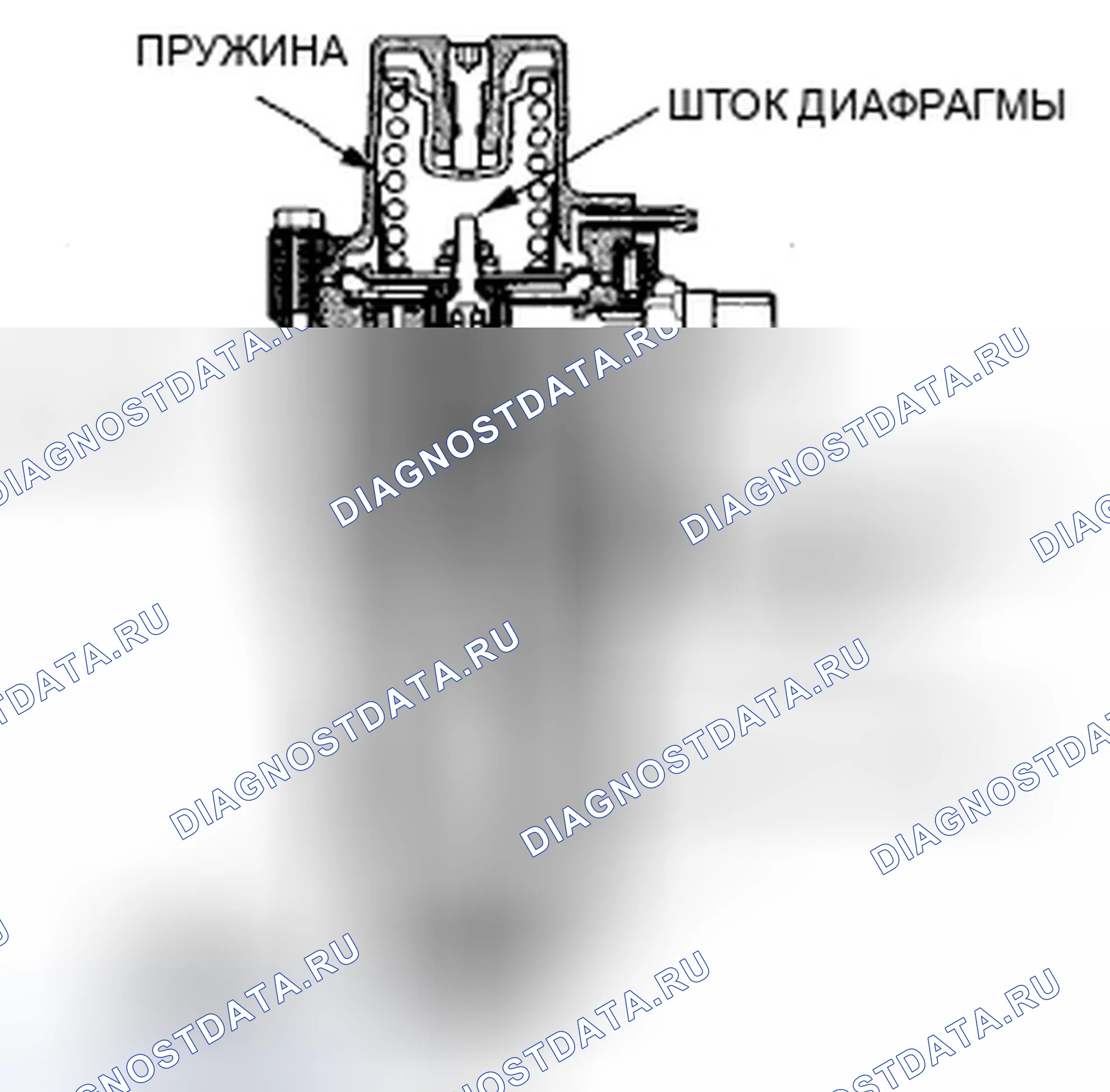Рис. 1225: Регулятор давления топлива P1. Honda Civic VIII