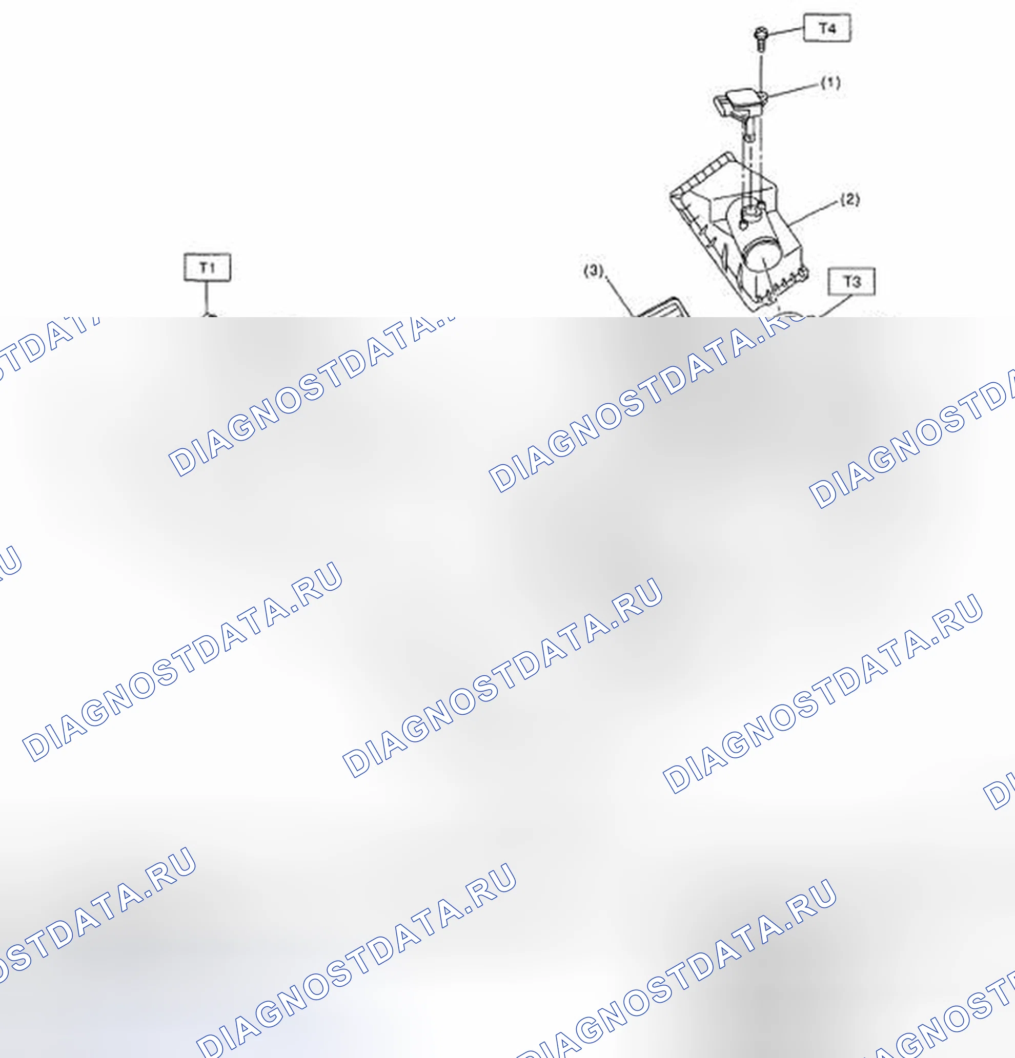 Рис. 467: Идентификация компонентов воздухоочистителя. Subaru Impreza WRX GD/GG рестайлинг 2