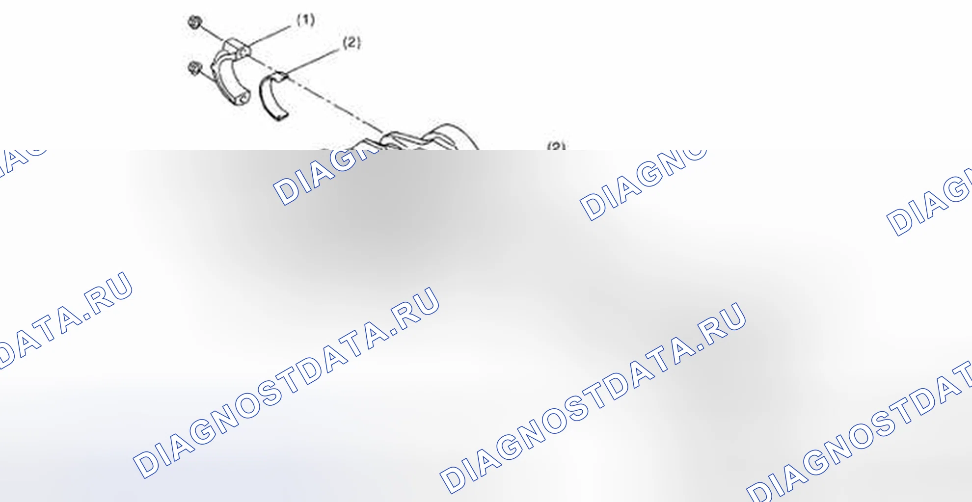 Рис. 194: Разборка компонентов коленчатого вала. Subaru Impreza WRX GD/GG рестайлинг 2
