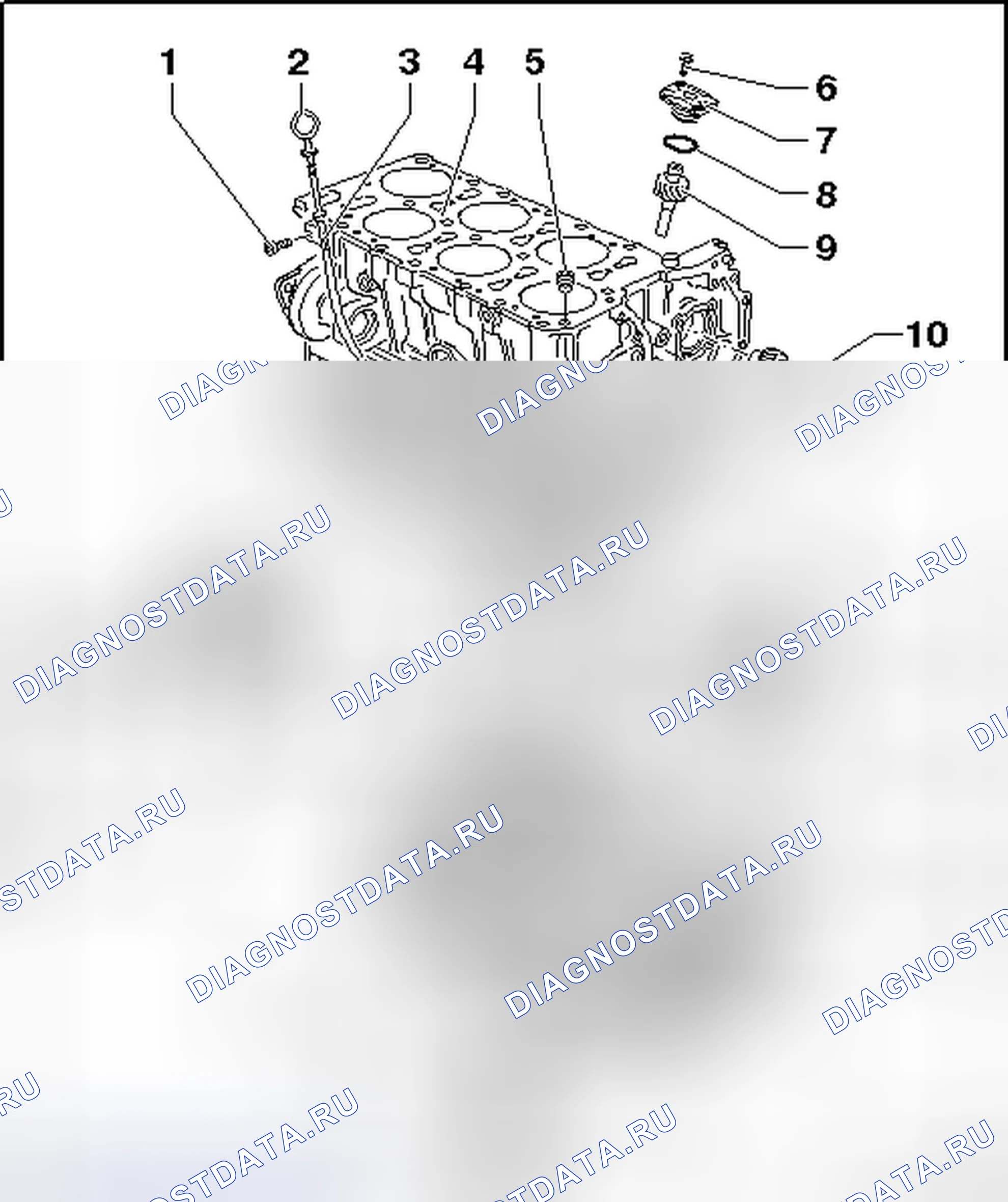 Рис. 40: ОБЗОР МАСЛЯНОГО ПОДДОНА. Volkswagen Eos I