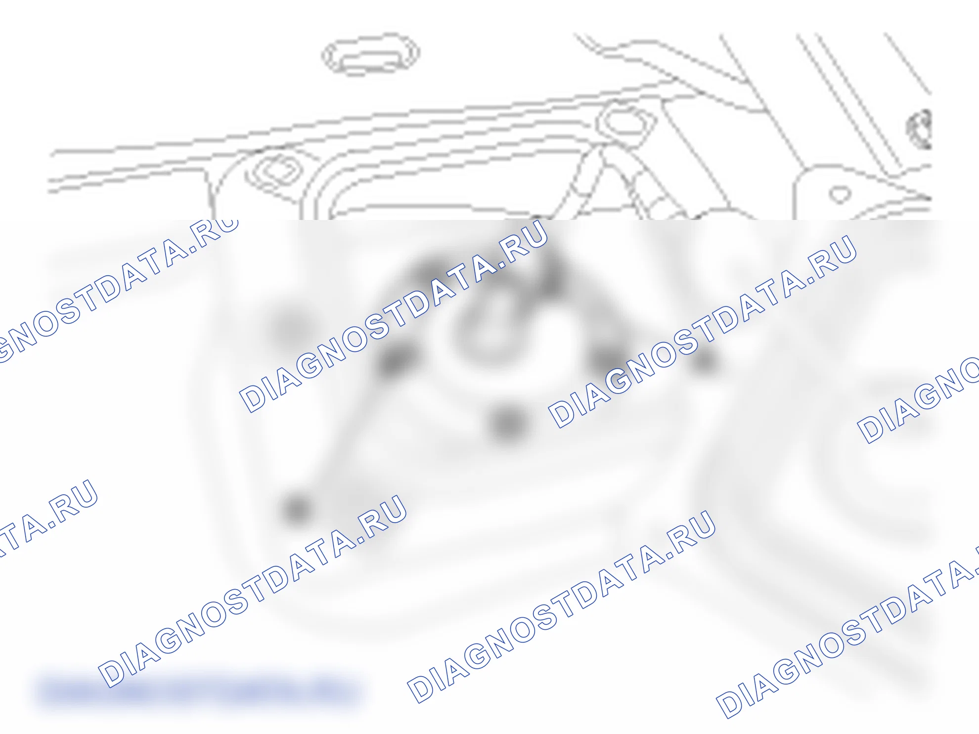 Снятие датчика вспомогательного топлива. Hyundai Genesis(Bh)-U.S. I