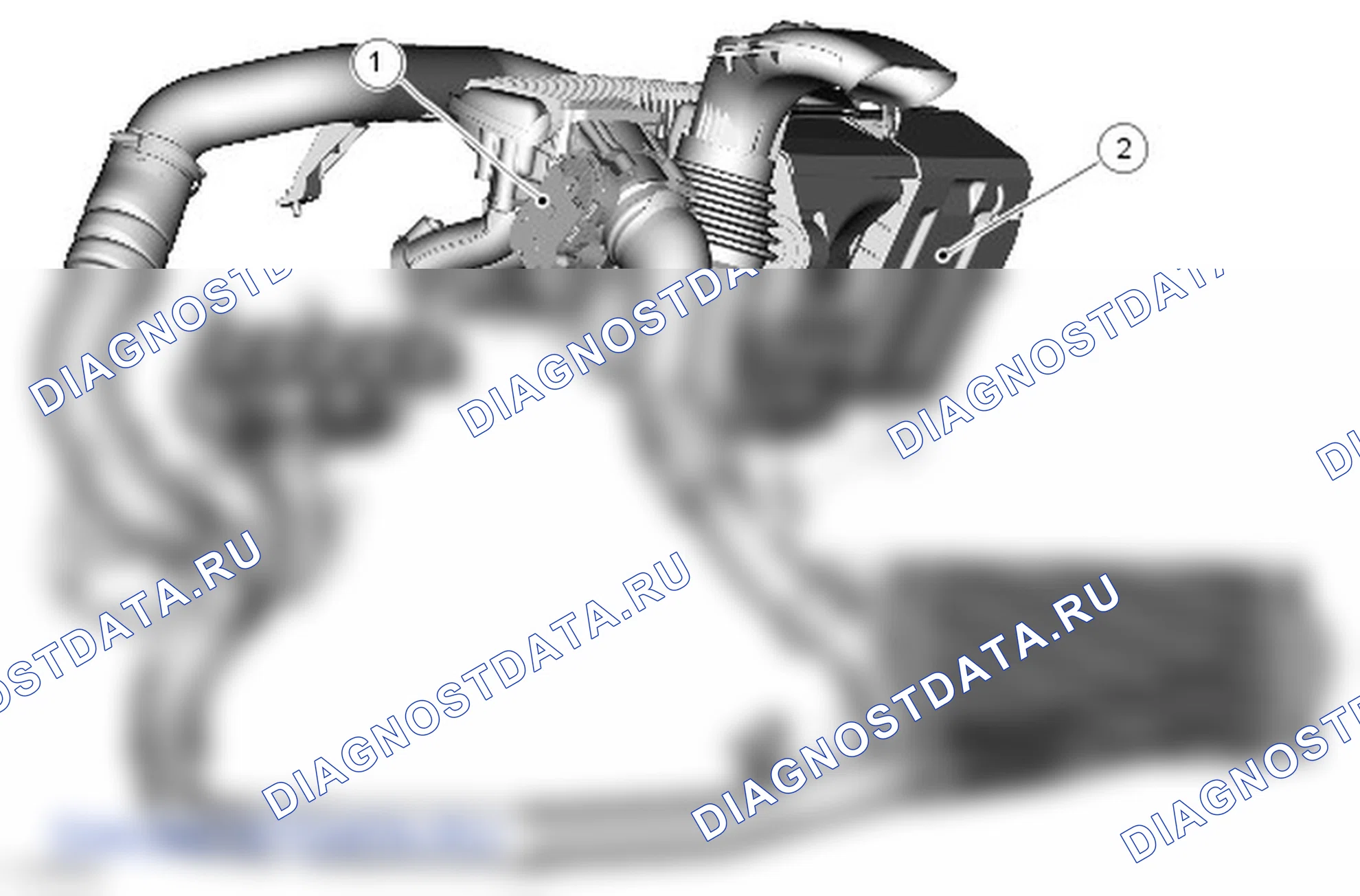 Распределение и фильтрация впускаемого воздуха: описание и работа. Ford Kuga I
