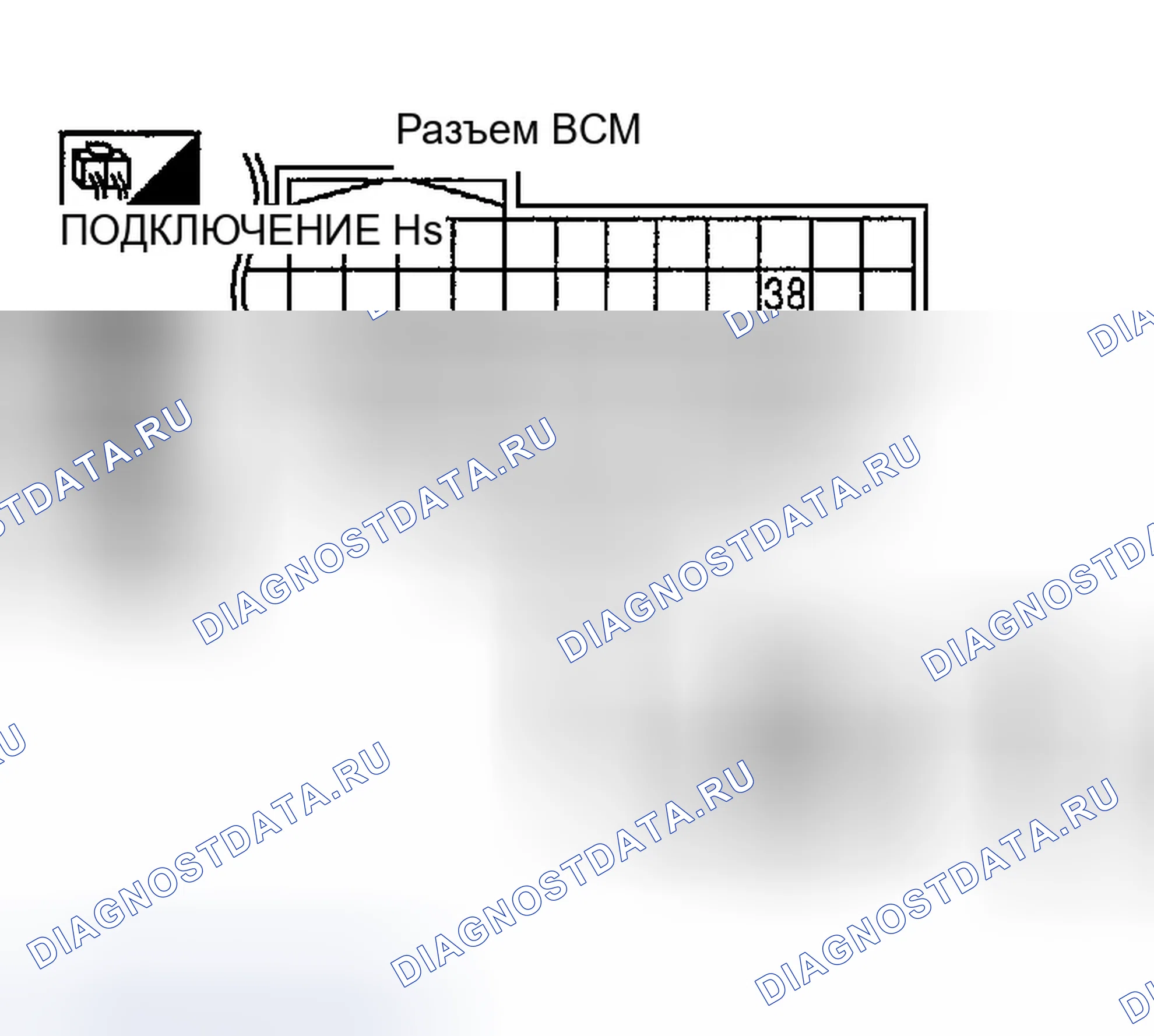 Рис. 15: ПРОВЕРКА ИСТОЧНИКА ПИТАНИЯ BCM И ЦЕПИ ЗАЗЕМЛЕНИЯ. Infiniti FX35 I