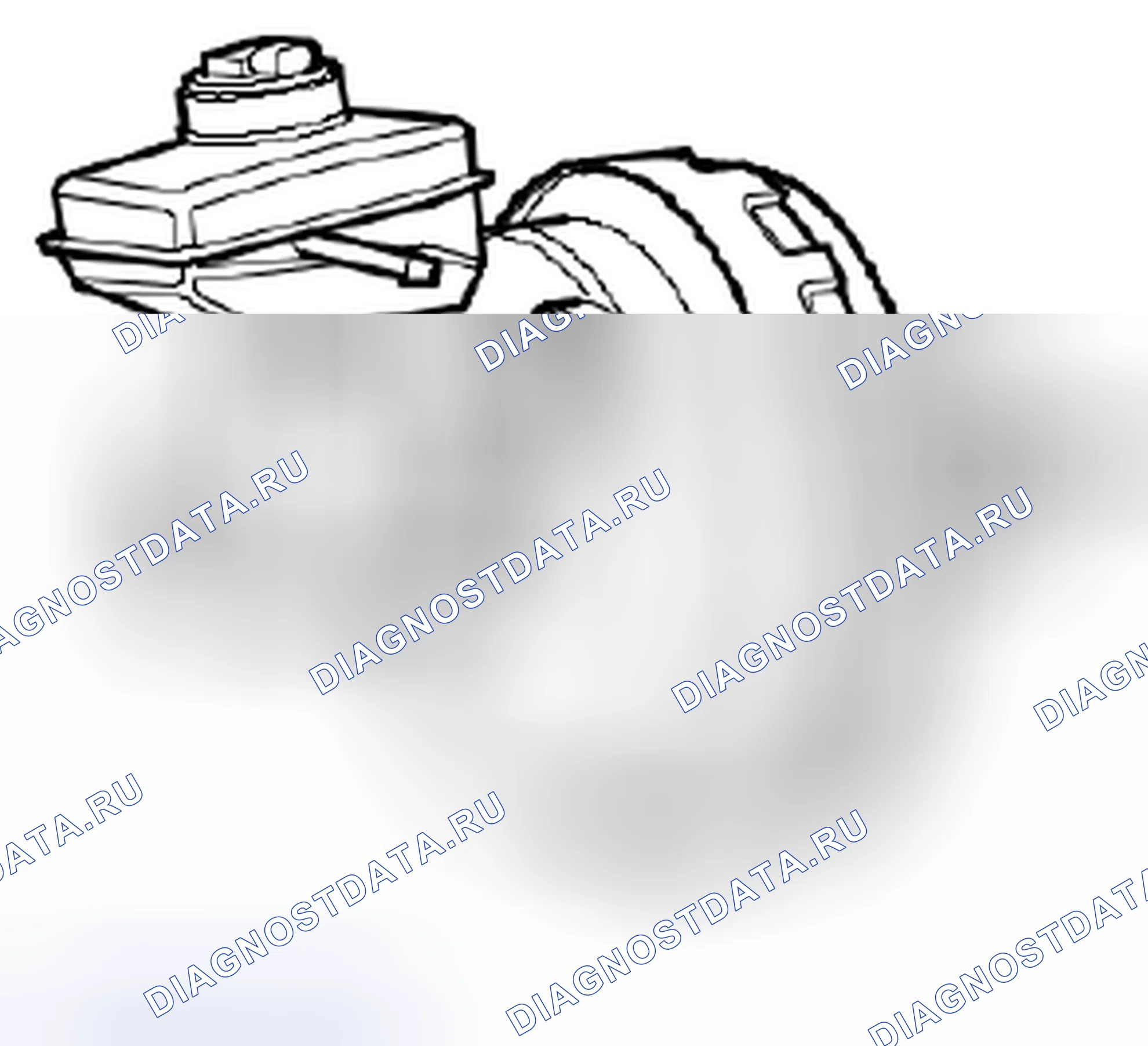Рис. 152: Главный цилиндр. Kia Picanto III