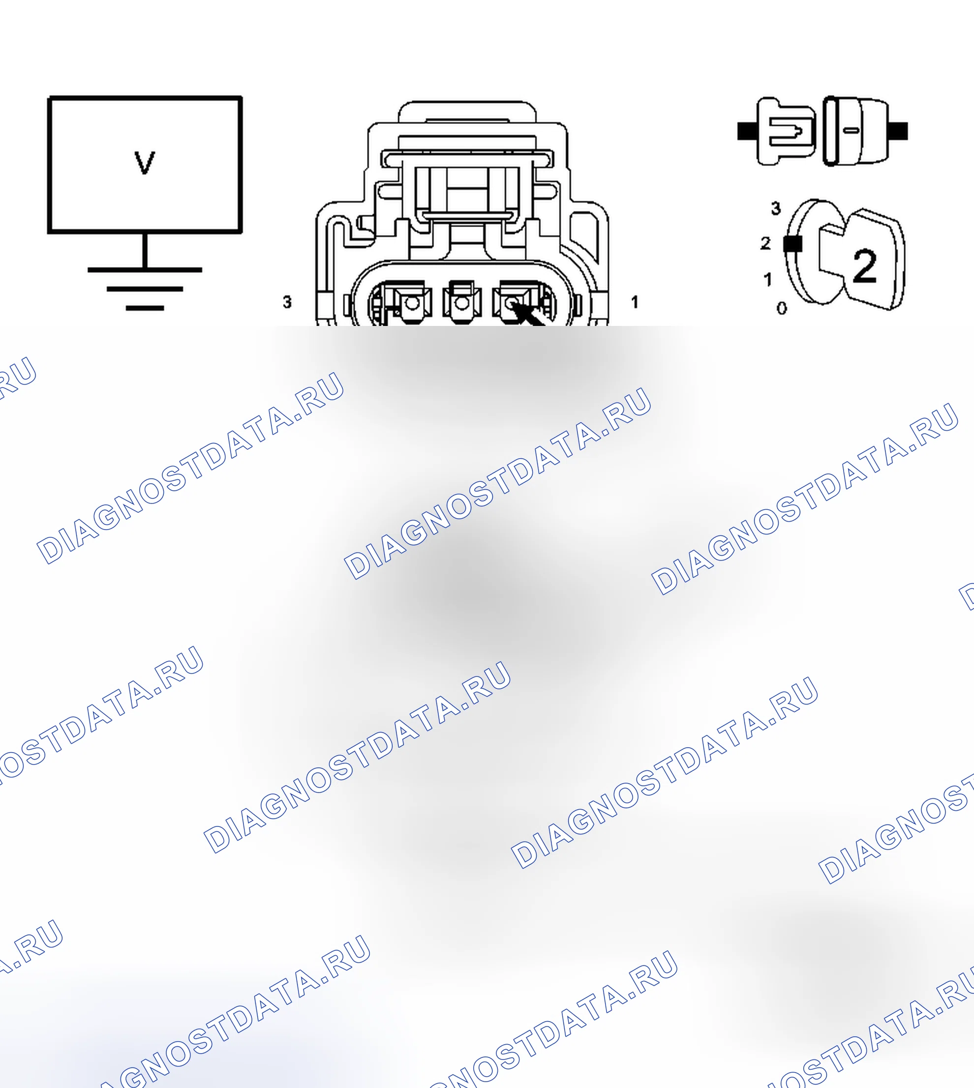 Рис. 69: Диагностический тест. Dodge Cab & Chassis R3500 HD transition