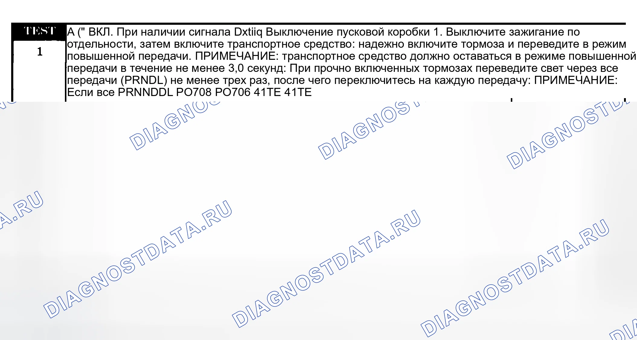 Рис. 460: Диагностические процедуры. Dodge Grand Caravan IV