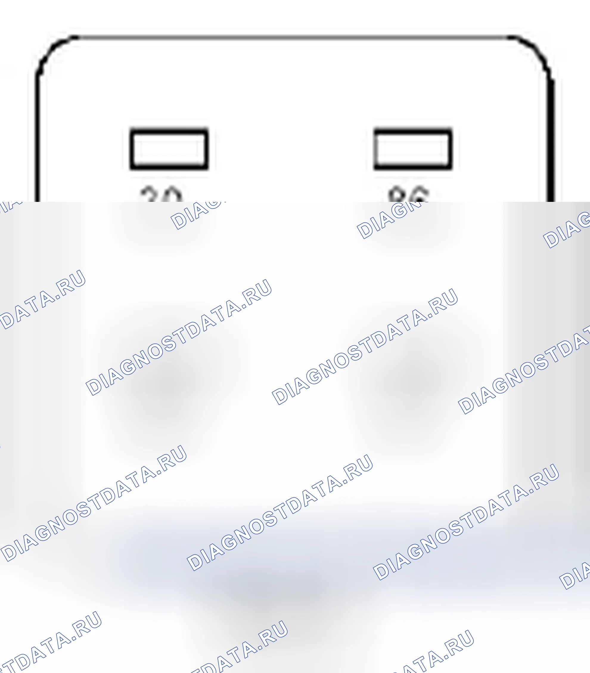 Рис. 640: Клеммы. Ford Econoline E250 